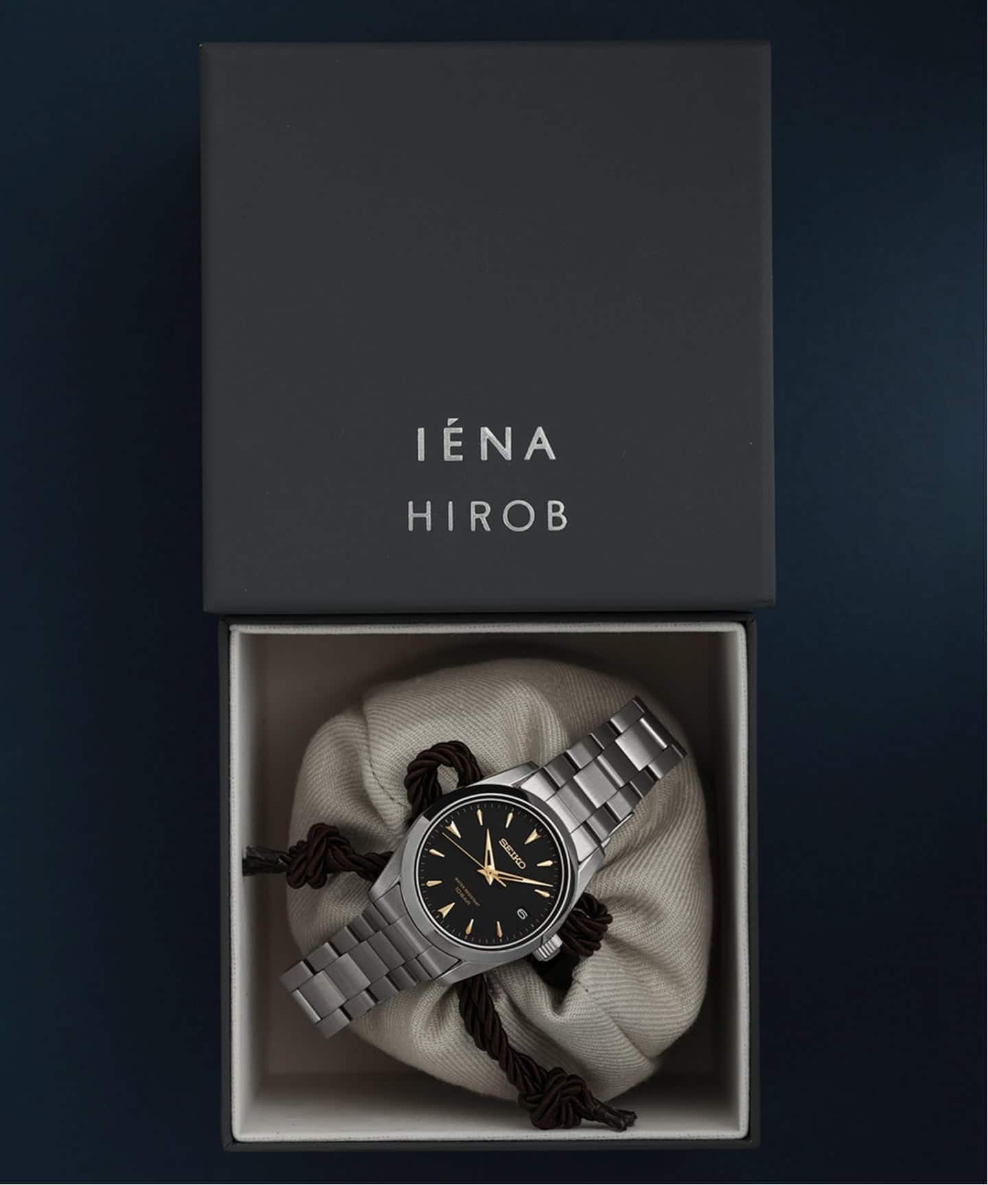追加予約》SEIKO Exclusive IENA x HIROB Black 別注（新品）｜HIROB
