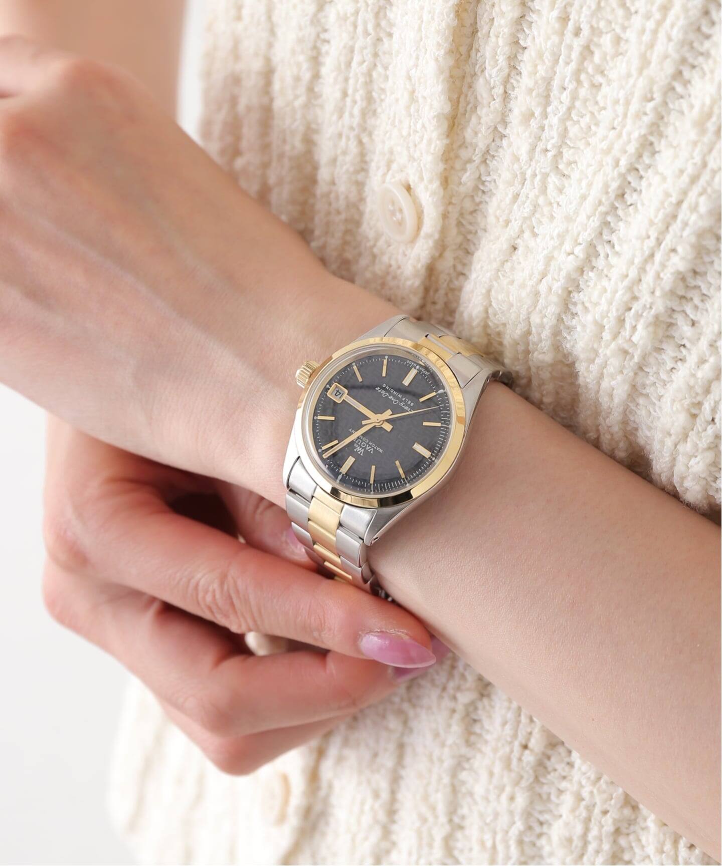 DAWN CURRENT '93 　古いですが美品に近い？ 予約》VAGUE WATCH CO. Every-One-Date Combination Black（新品