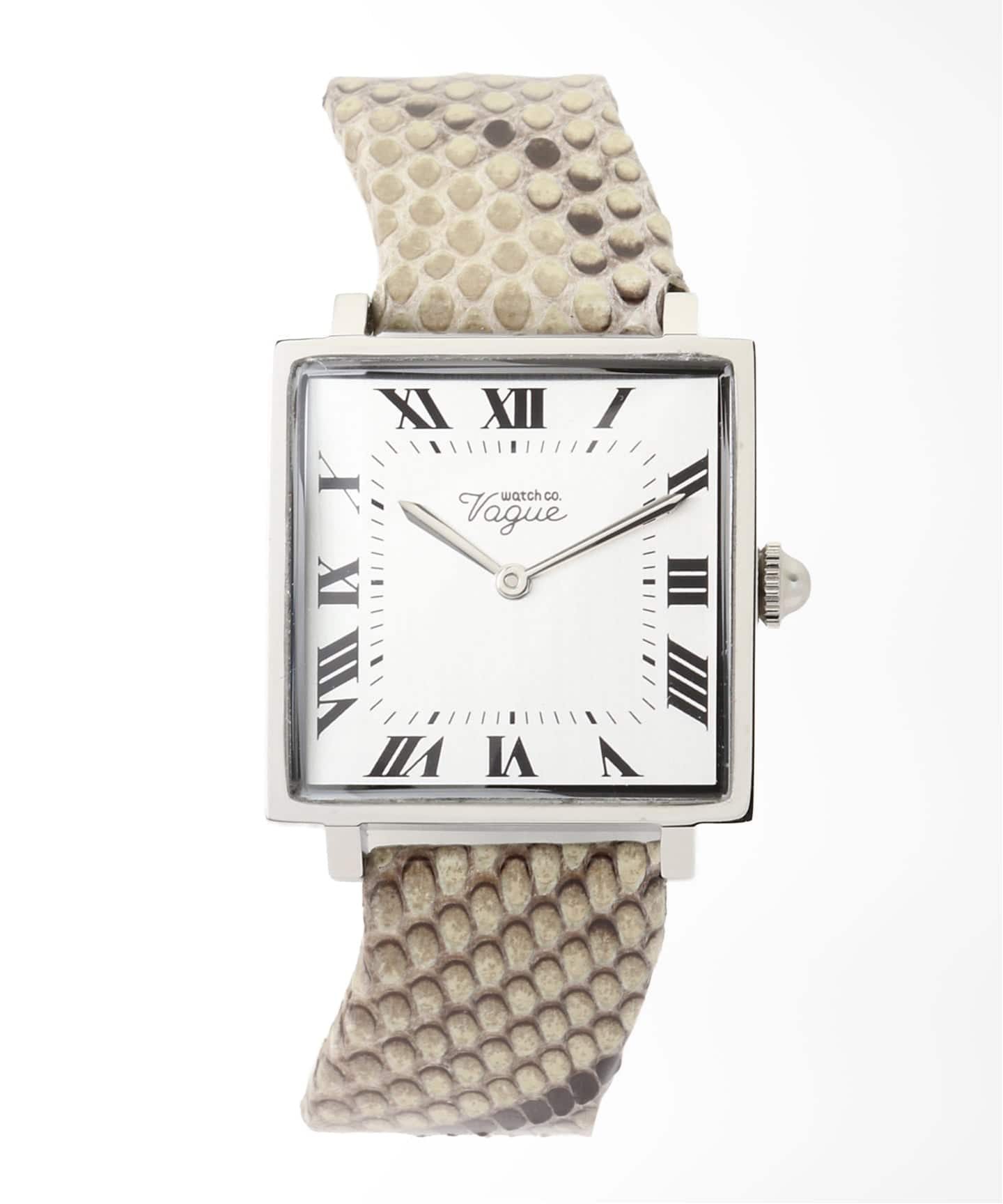 予約》VAGUE WATCH CO. Carre 28mm heavy wavy SS（新品）｜HIROB