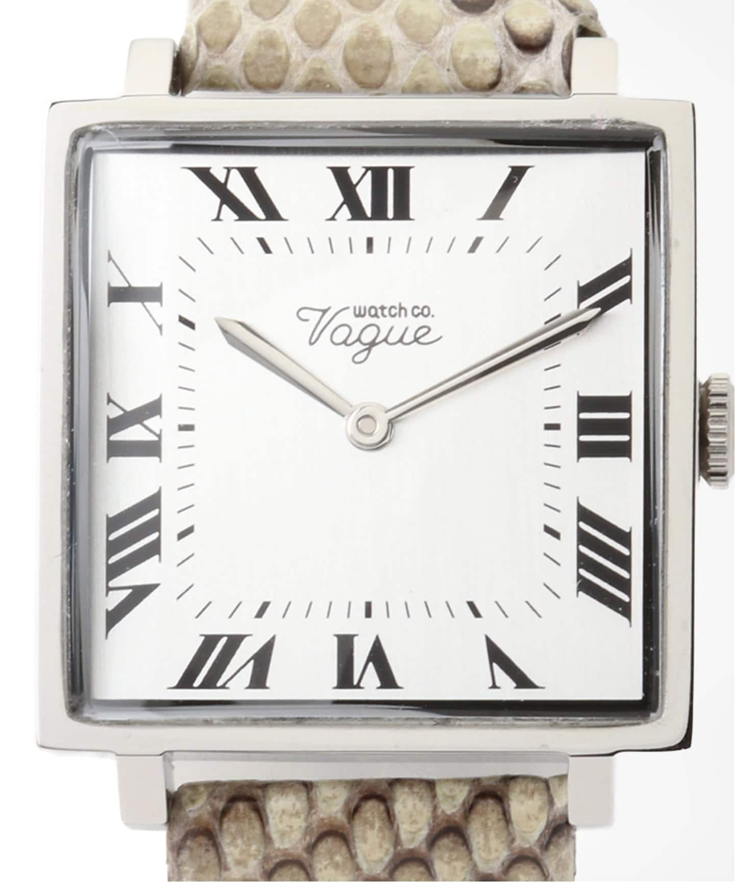 予約》VAGUE WATCH CO. Carre 28mm heavy wavy SS（新品）｜HIROB
