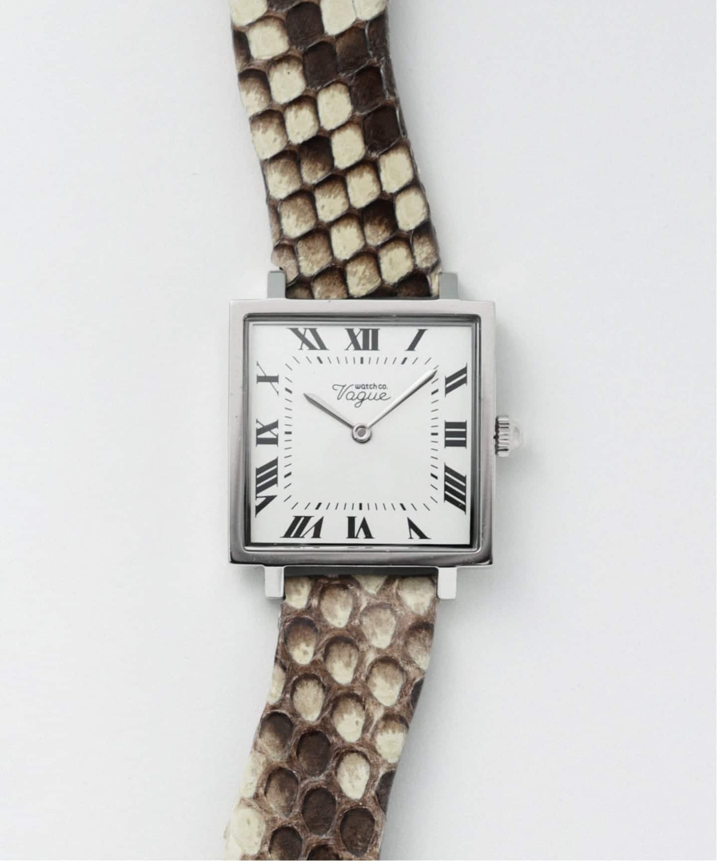 予約》VAGUE WATCH CO. Carre 25mm heavy wavy SS（新品）｜HIROB