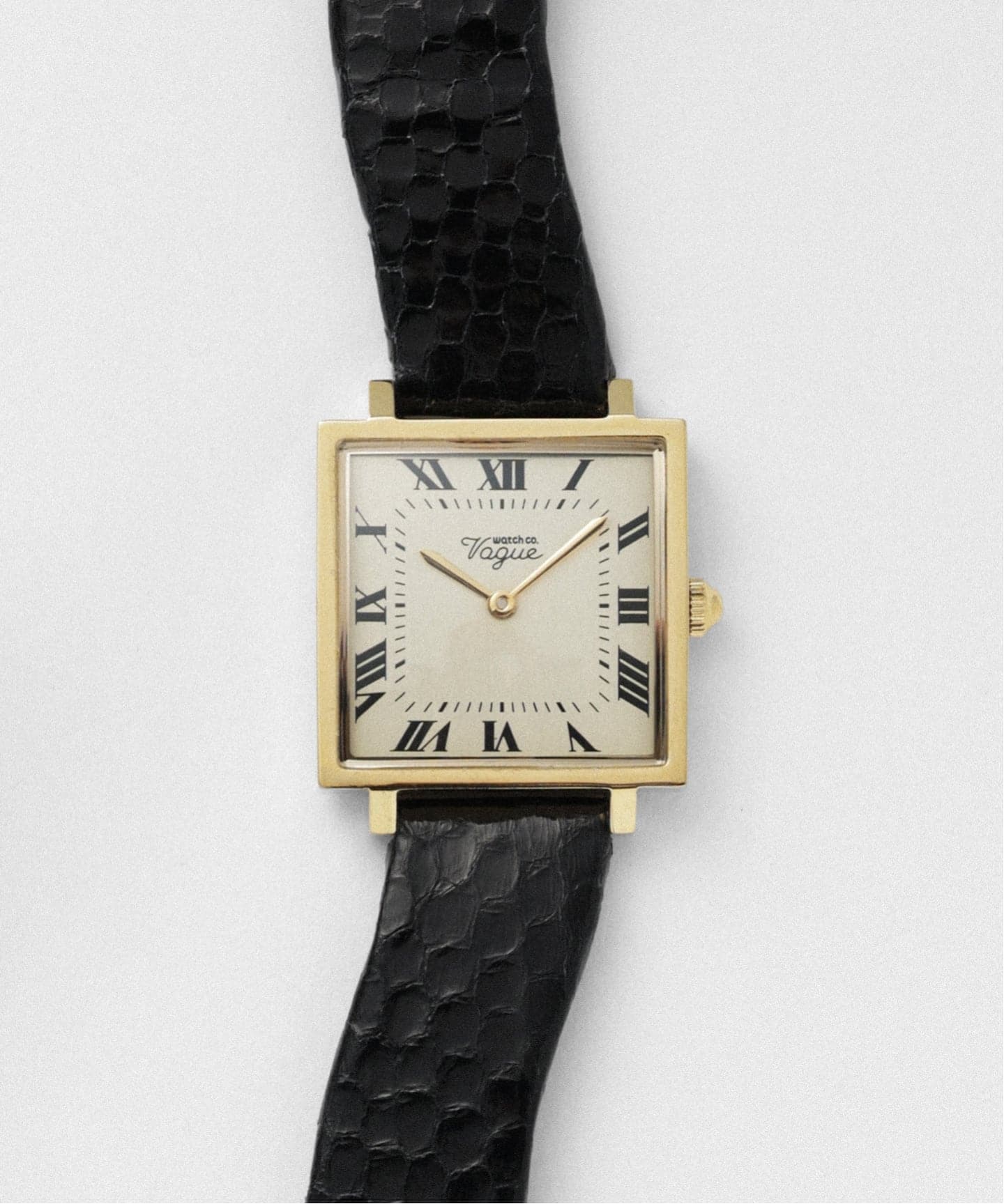 予約》VAGUE WATCH CO. Carre 25mm heavy wavy YG（新品）｜HIROB