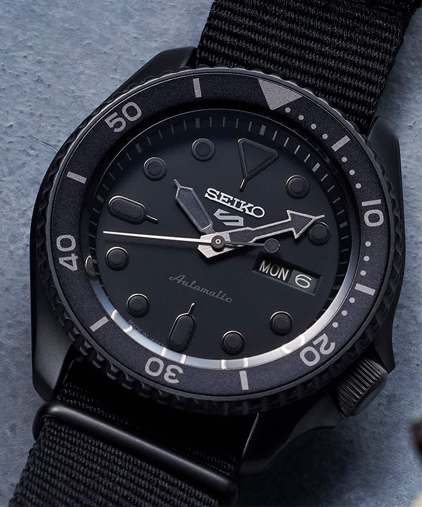 SEIKO 5 SPORTS SBSA025 all Black（新品）｜HIROB（ヒロブ）の通販