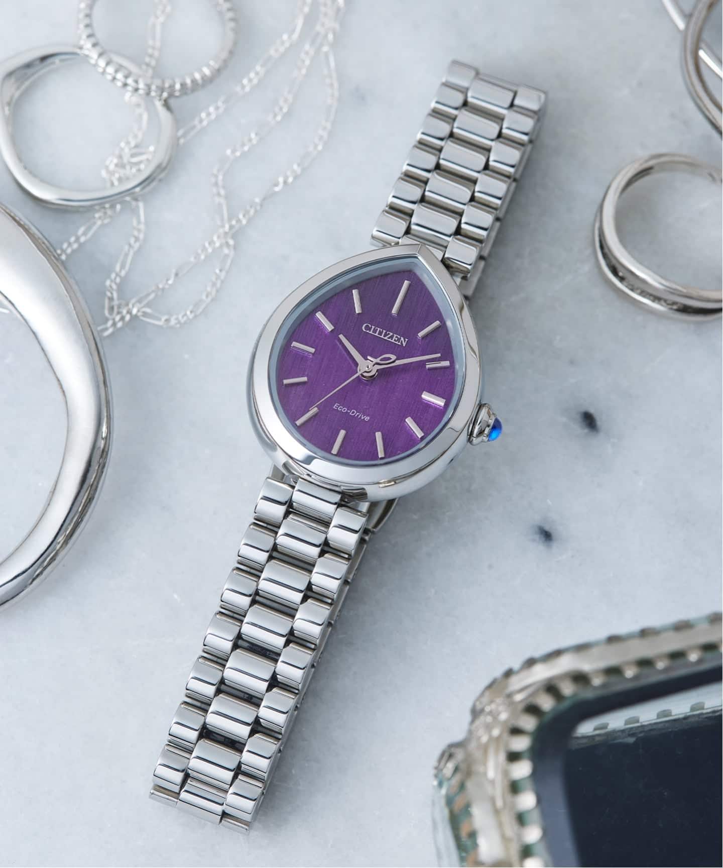 CITIZEN L RAINELL Collection EM1200-55X / Purple（新品）｜HIROB