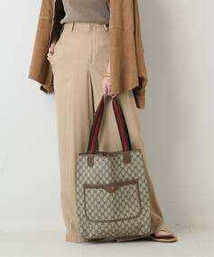VINTAGE GUCCI/グッチ】トートバッグ gg web（トートバッグ 