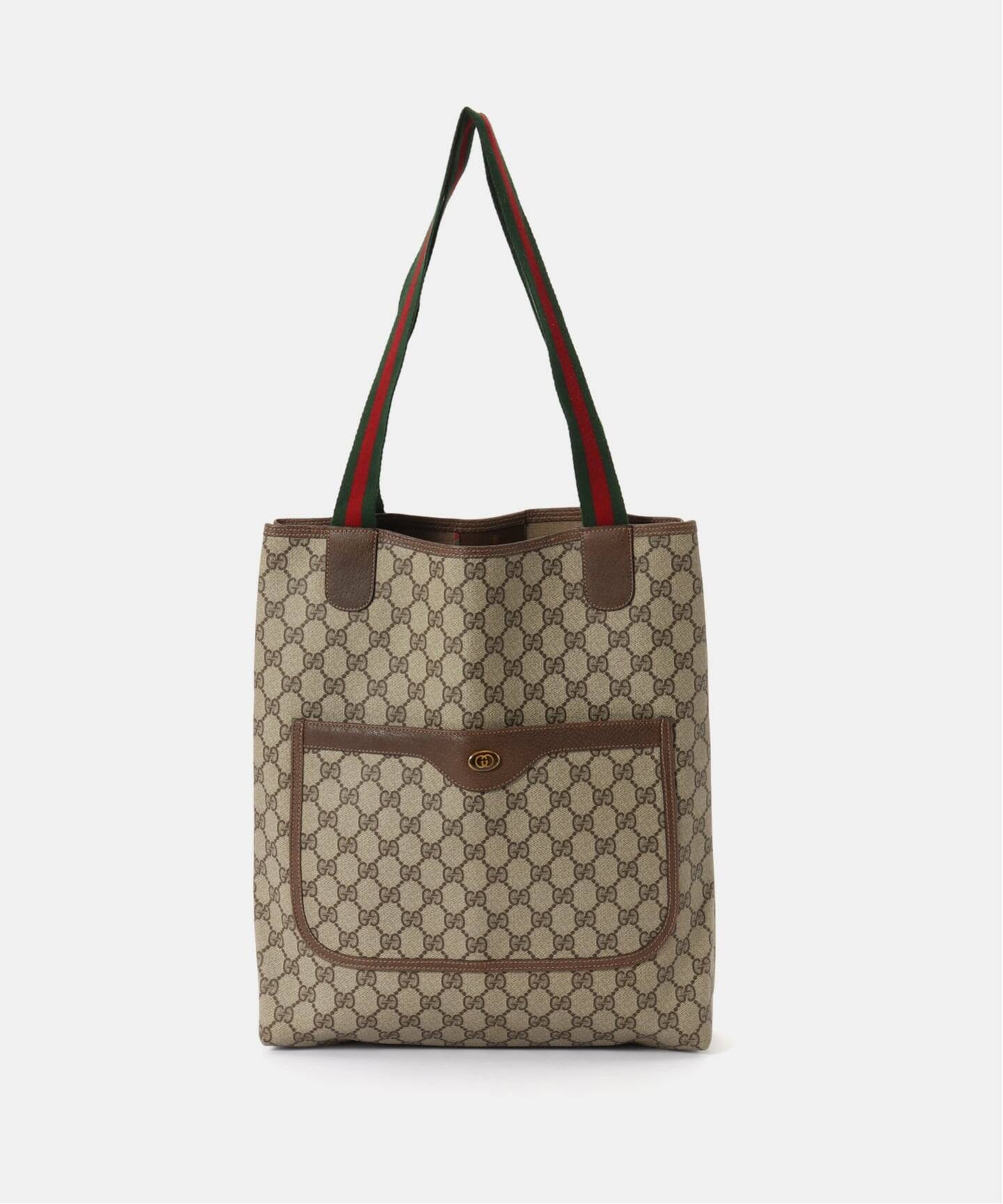VINTAGE GUCCI/グッチ】トートバッグ gg web（トートバッグ