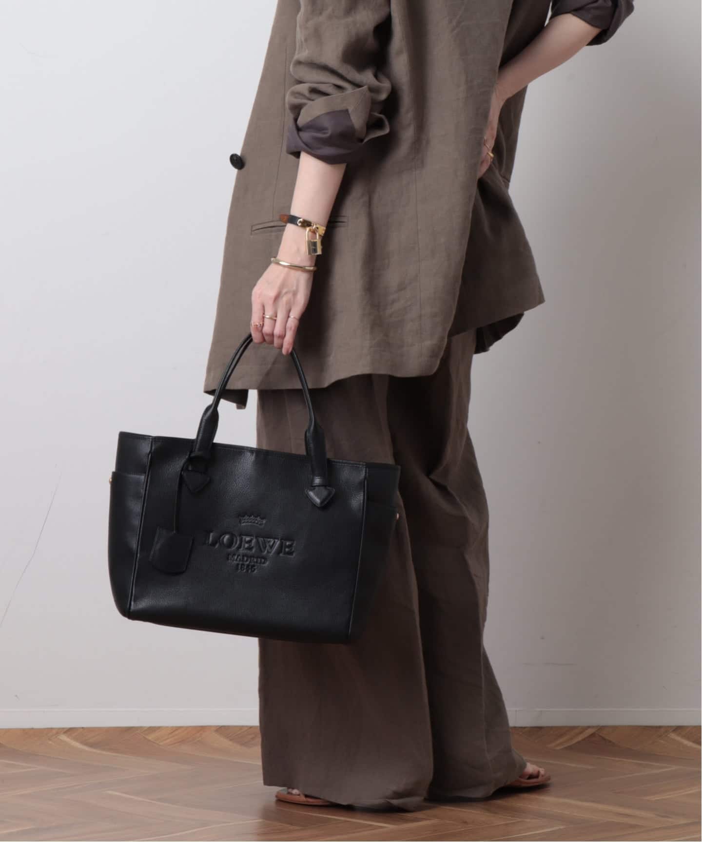 VINTAGE LOEWE/ロエベ】Heritage トートバッグ（トートバッグ