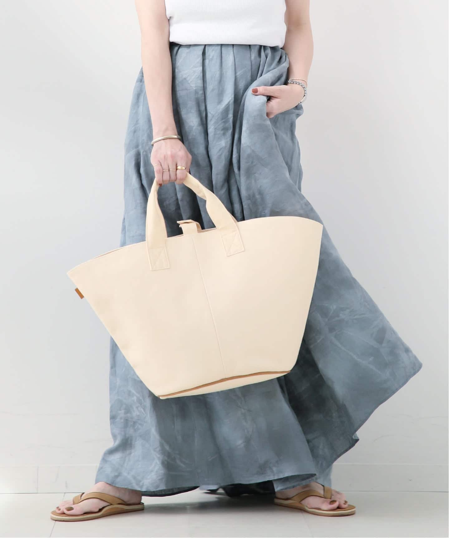 VINTAGE HERMES/エルメス】Panier de plage pm（トートバッグ