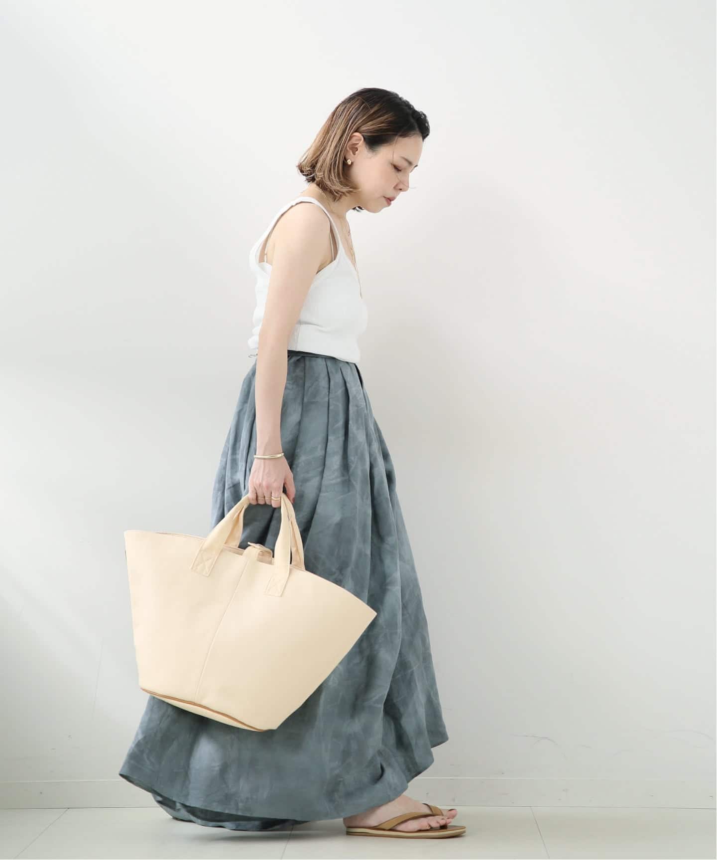 VINTAGE HERMES/エルメス】Panier de plage pm（トートバッグ