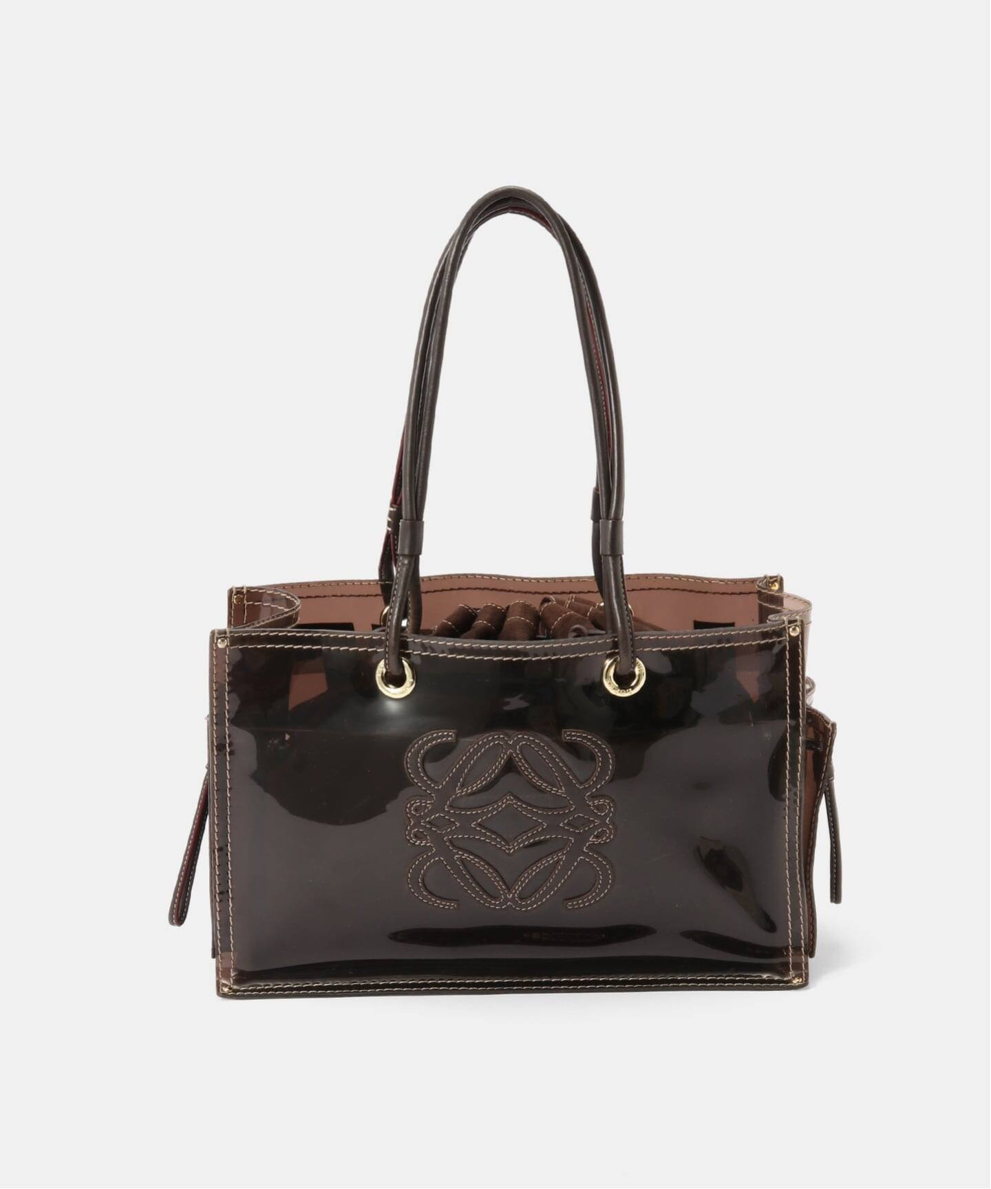 VINTAGE LOEWE/ロエベ】トートバッグ anagram vinyl（トートバッグ