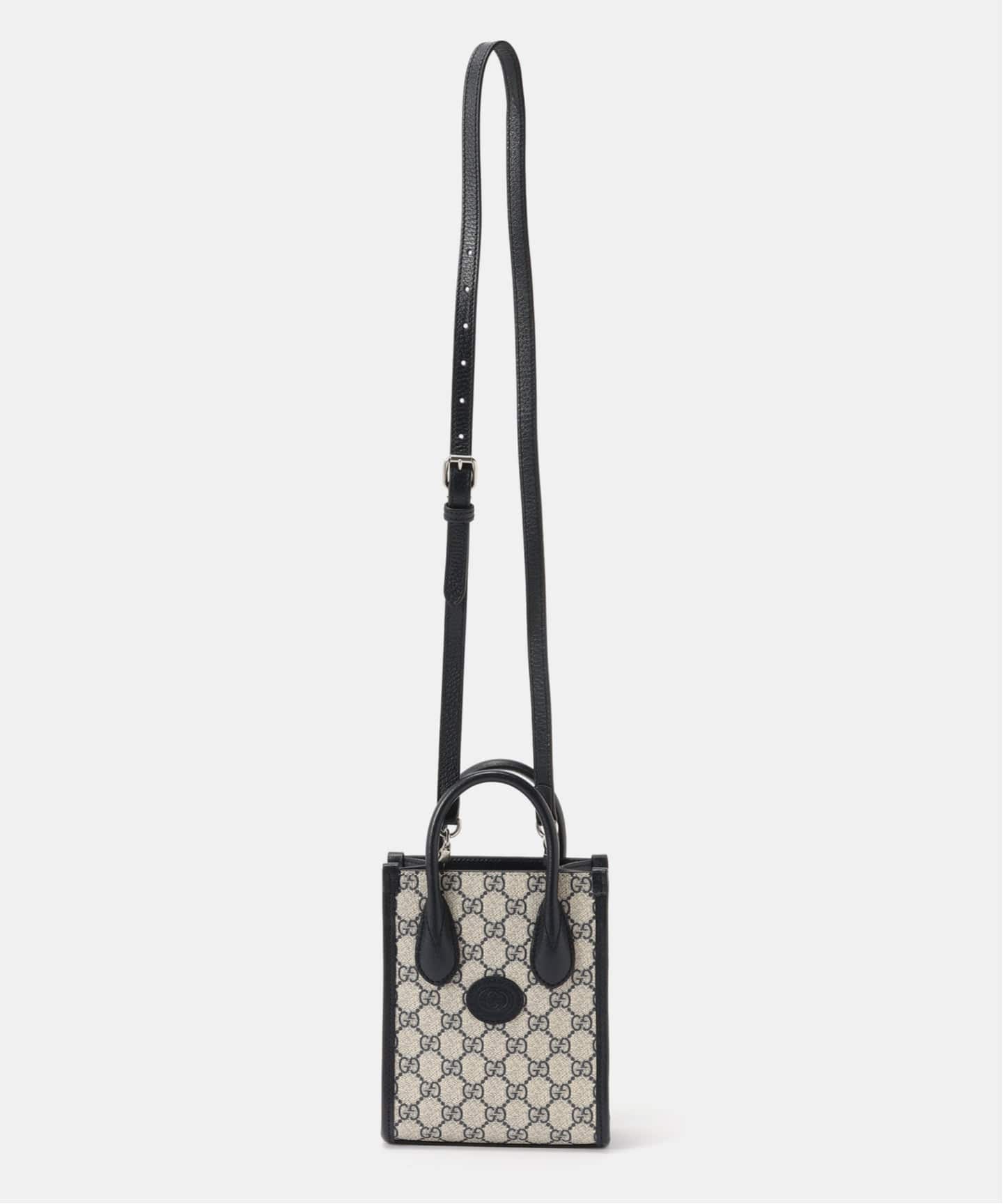GUCCI GGブルームス ミニトートバッグ ハンドバッグ 2way スプリーム VINTAGE GUCCI/グッチ】GG supreme ミニトートバッグ 2way（トート