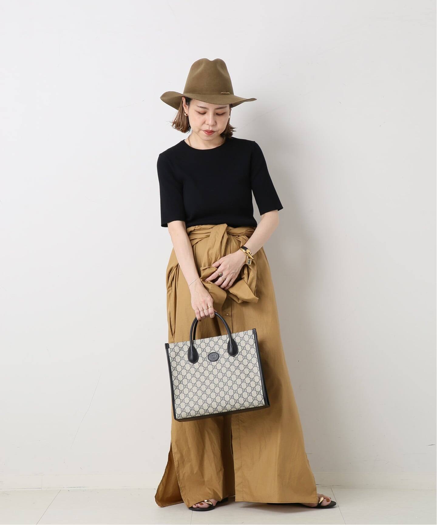 VINTAGE GUCCI/グッチ】GG supreme トートバッグ（トートバッグ