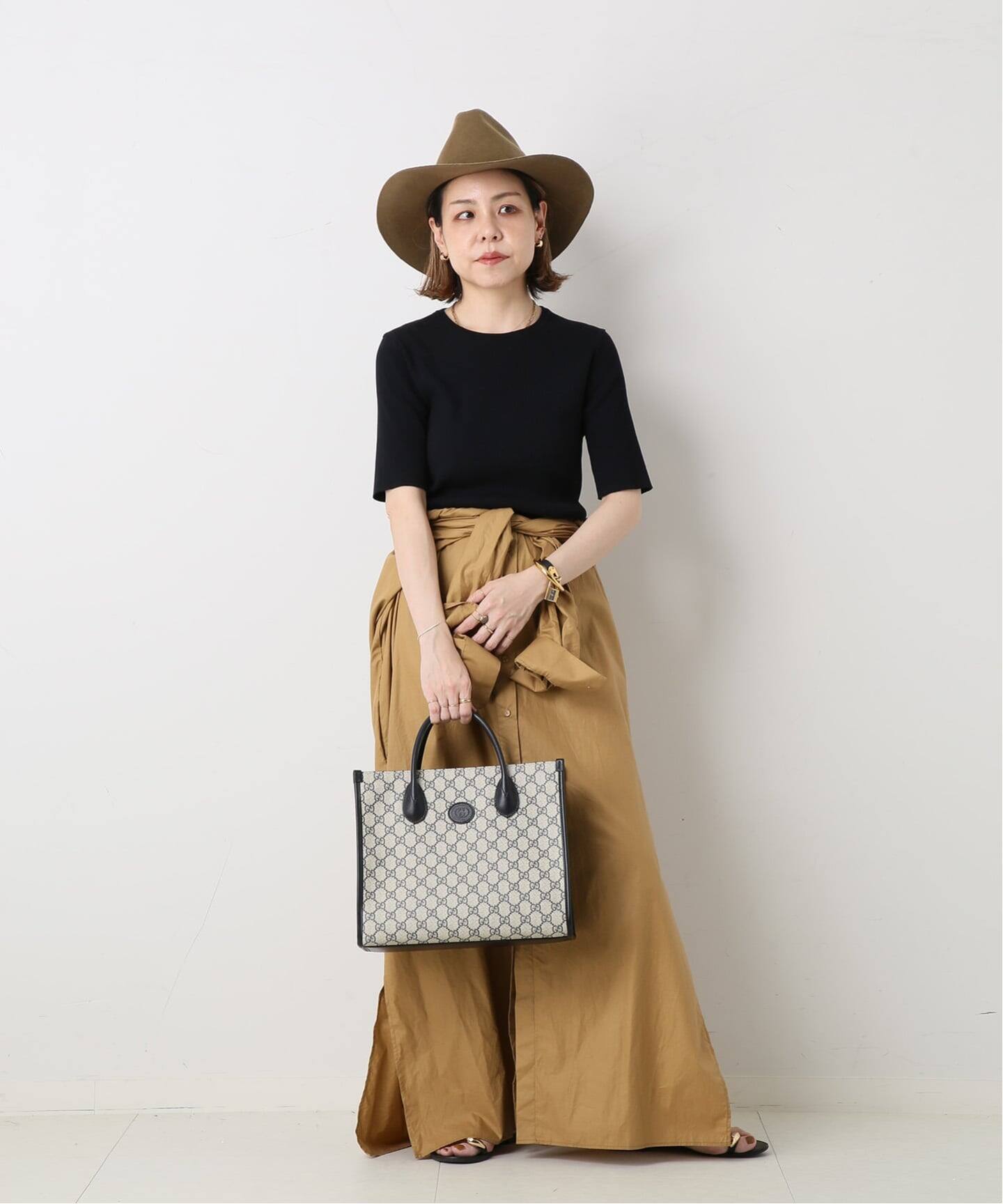 VINTAGE GUCCI/グッチ】GG supreme トートバッグ（トートバッグ