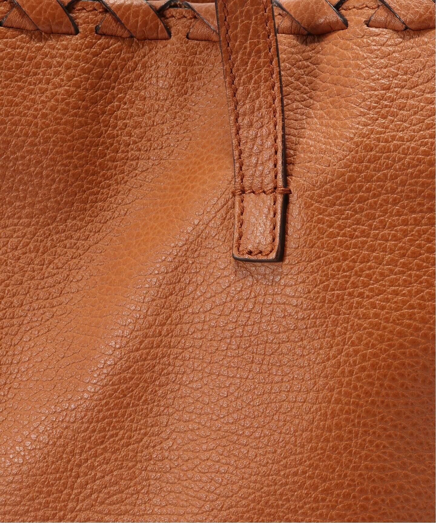 GUCCI レザー レディース トートバッグ ビジネスバッグ ［キャメルカラー］ GUCCI◇トートバッグ/レザー/BRW/無地/232600 204991 : セカンド