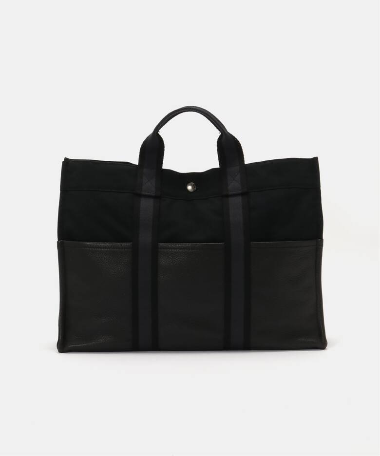 VINTAGE HERMES/エルメス】Fourre tout tote mm half leather（トート 