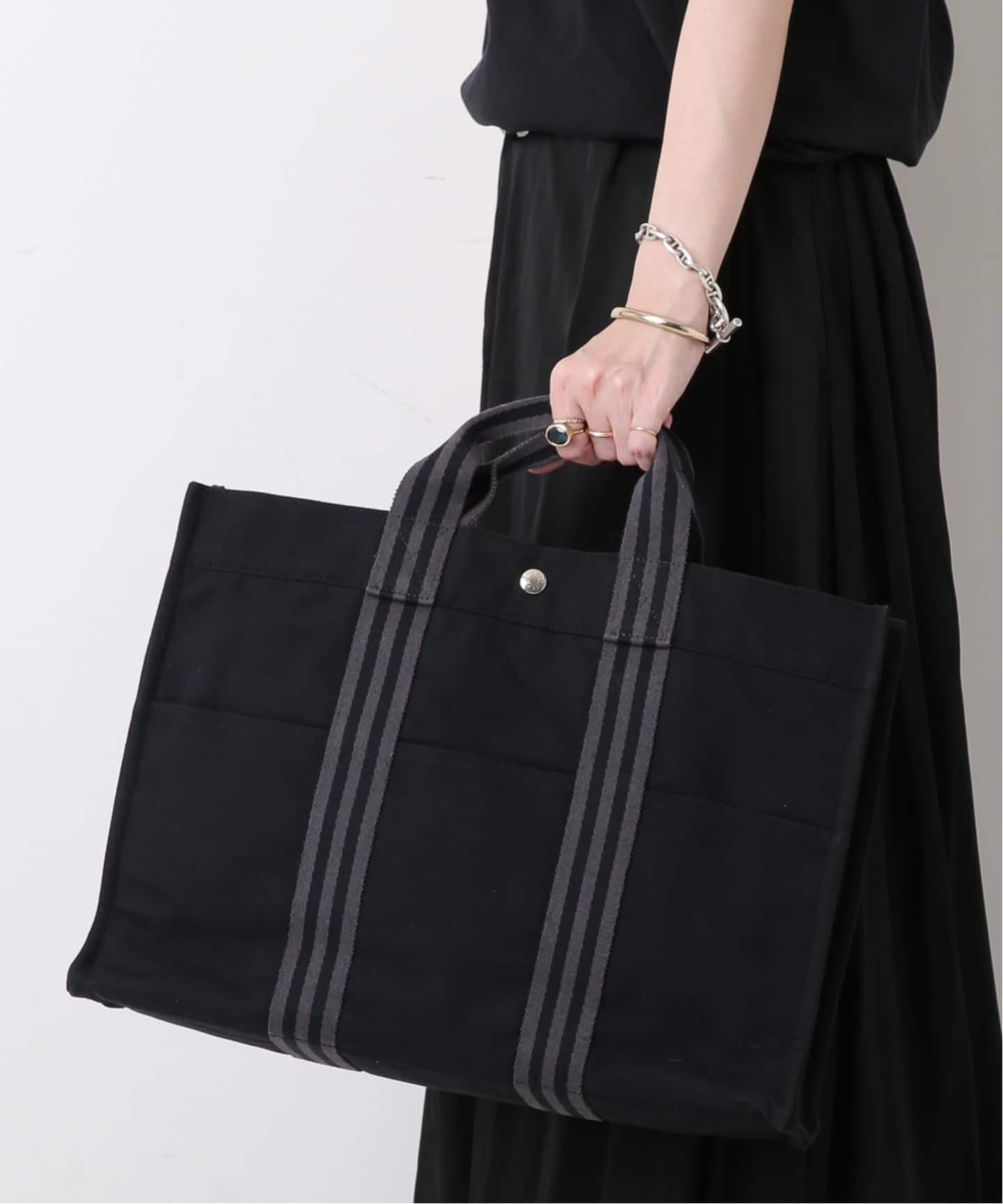 VINTAGE HERMES/エルメス】Fourre tout tote mm（トートバッグ