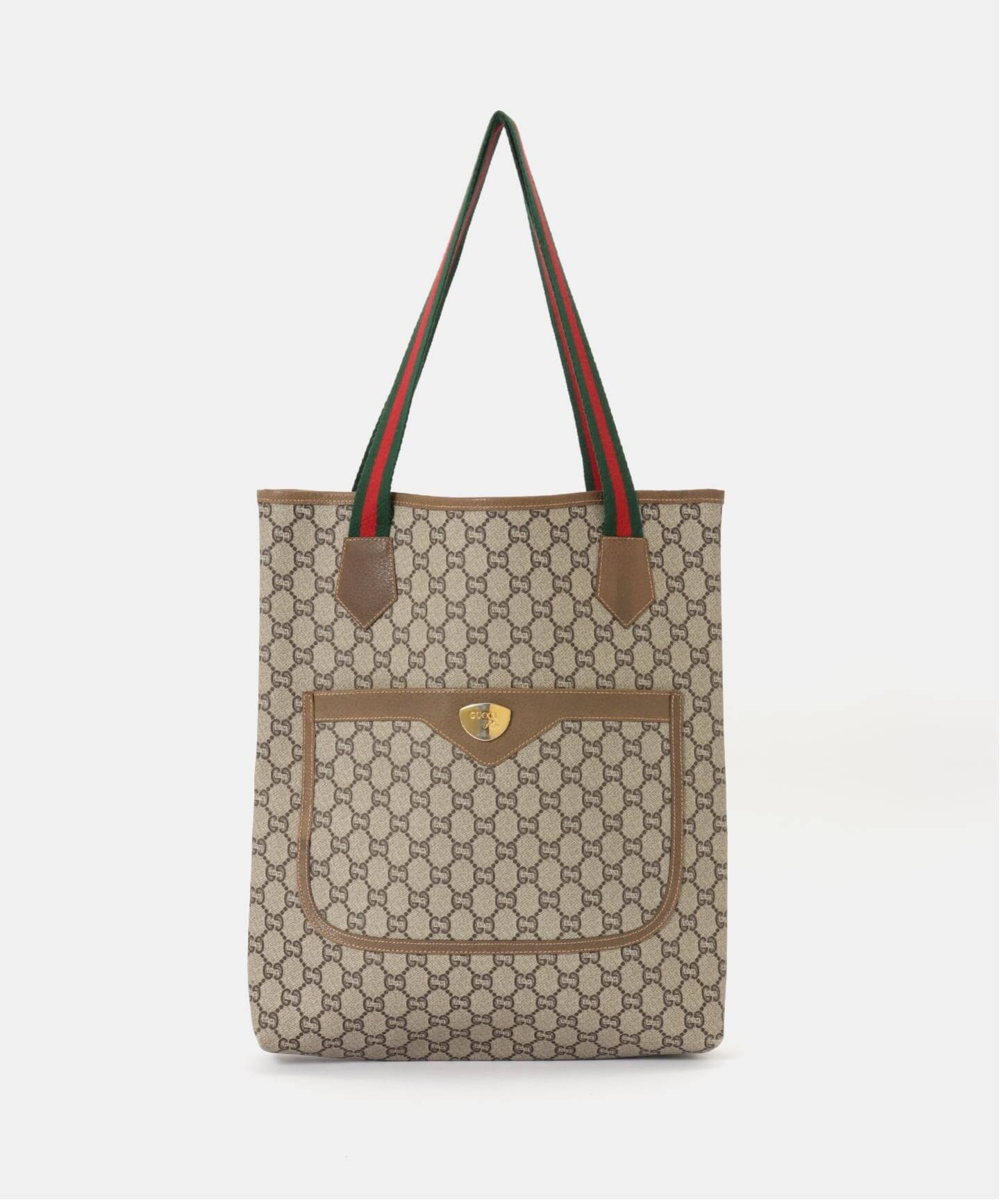 VINTAGE GUCCI Plus/グッチ プラス】トートバッグ gg web（トート