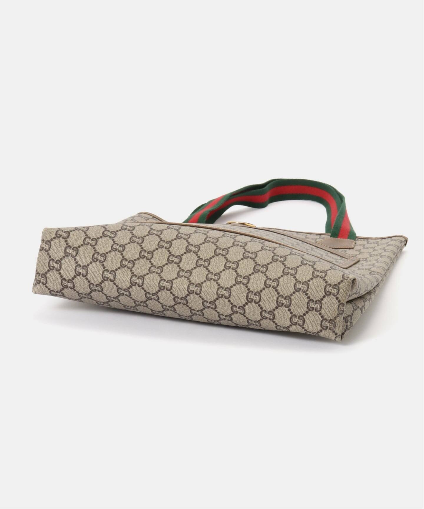 VINTAGE GUCCI Plus/グッチ プラス】トートバッグ gg web（トート