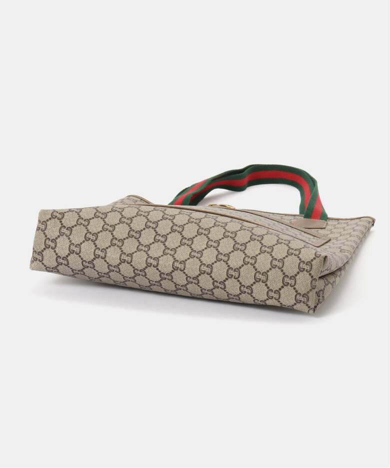 VINTAGE GUCCI Plus/グッチ プラス】トートバッグ gg web（トート 