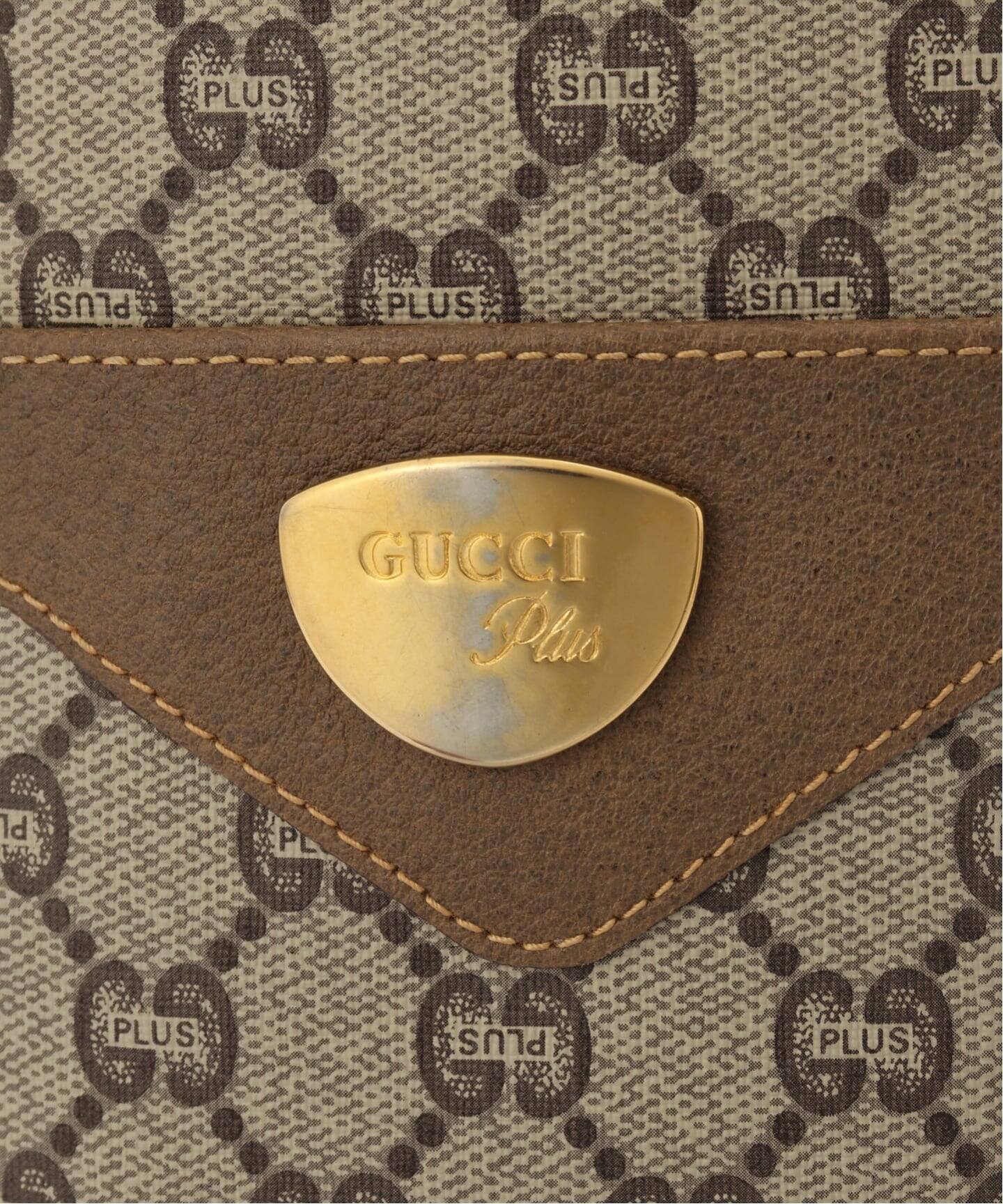 VINTAGE GUCCI Plus/グッチ プラス】トートバッグ gg web（トート
