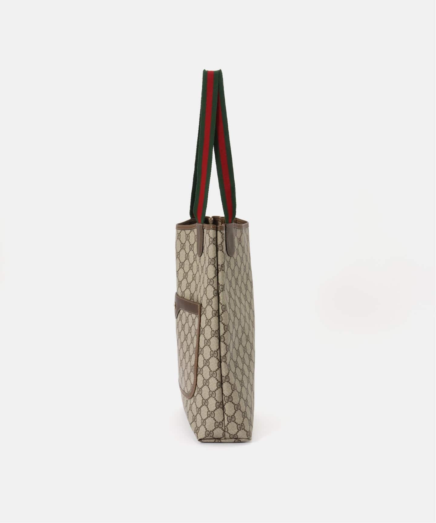 VINTAGE GUCCI/グッチ】トートバッグ gg web（トートバッグ