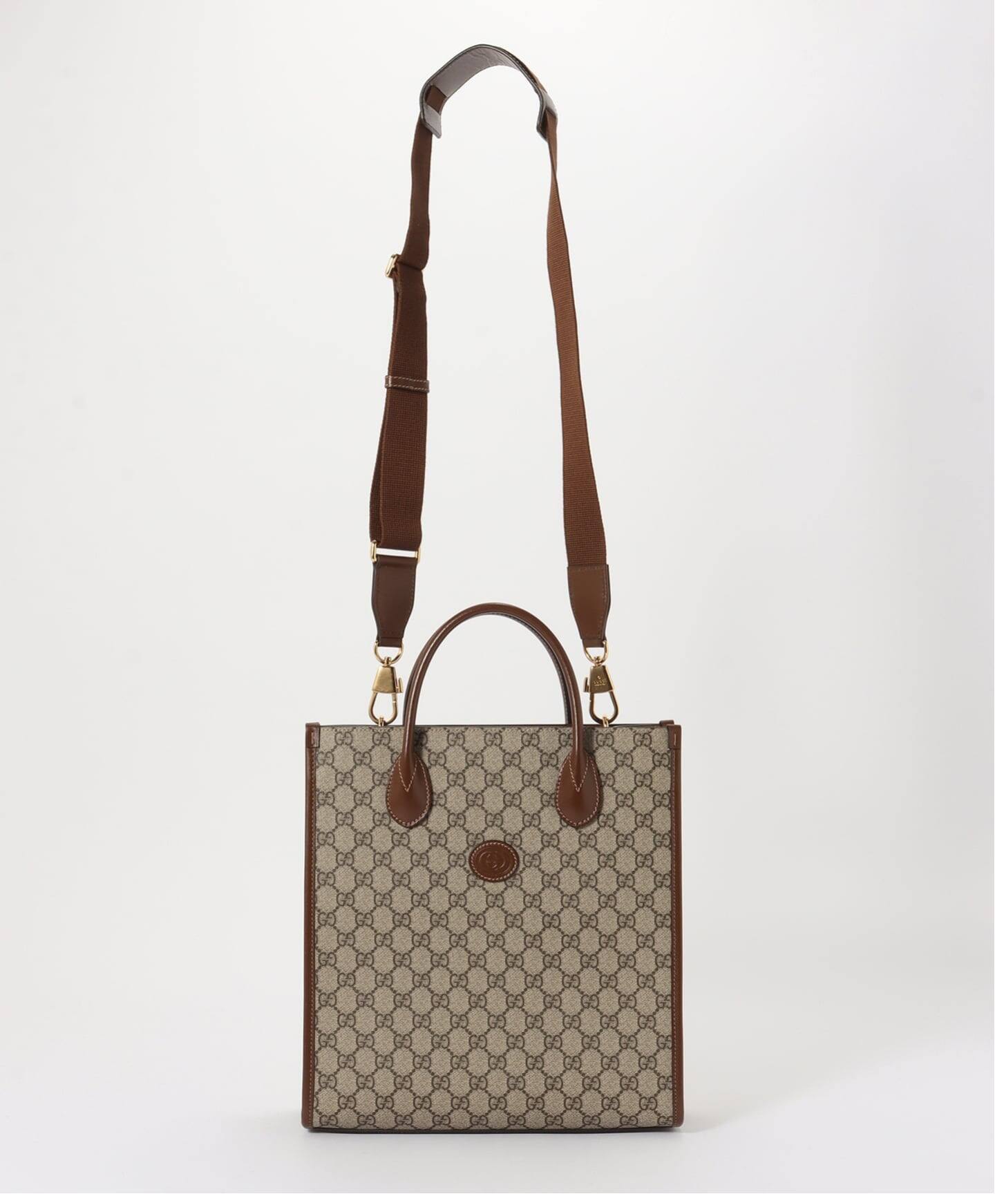 VINTAGE GUCCI/グッチ】Interlocking g トートバッグ 2way（トート