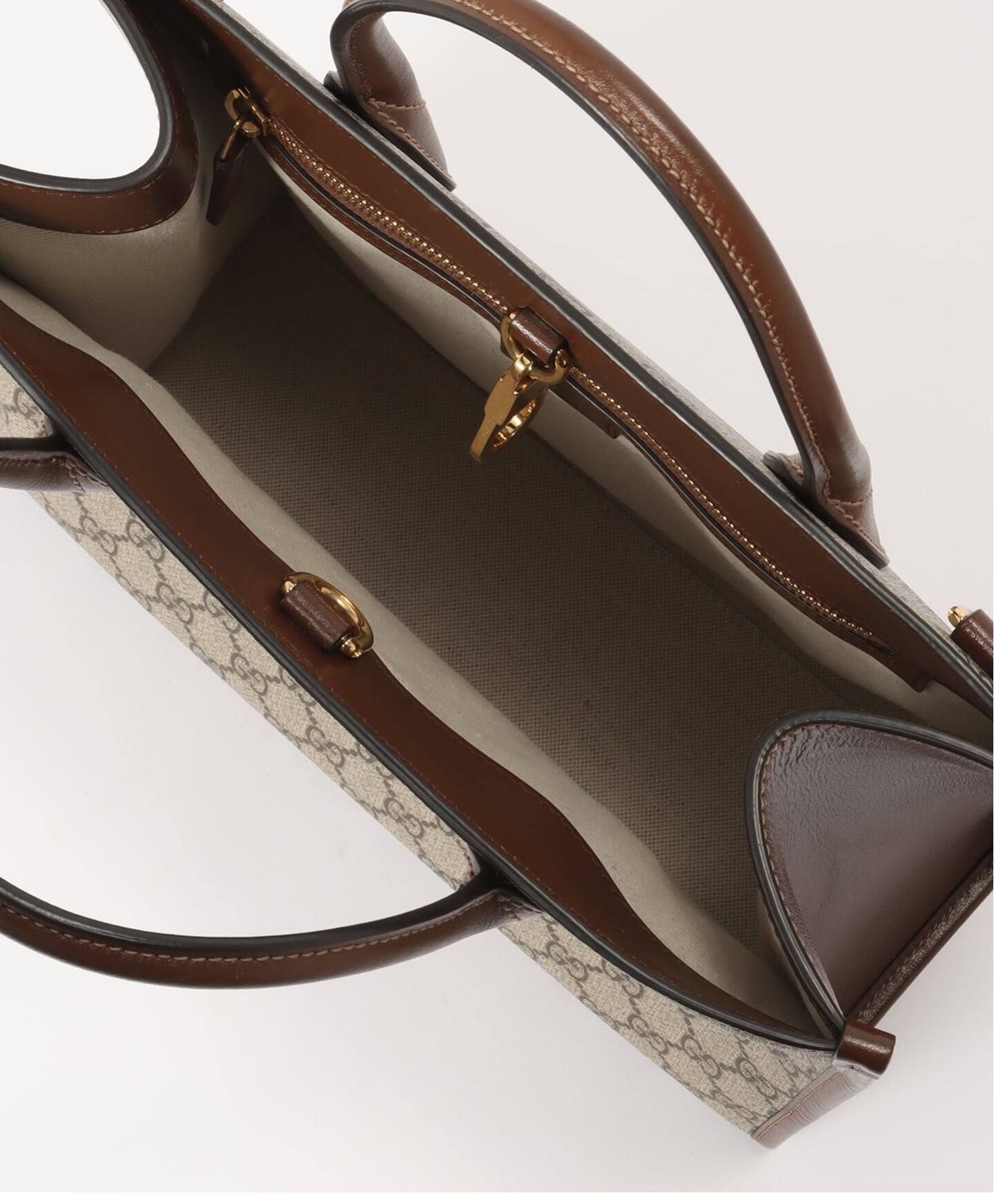 VINTAGE GUCCI/グッチ】Interlocking g トートバッグ 2way（トート