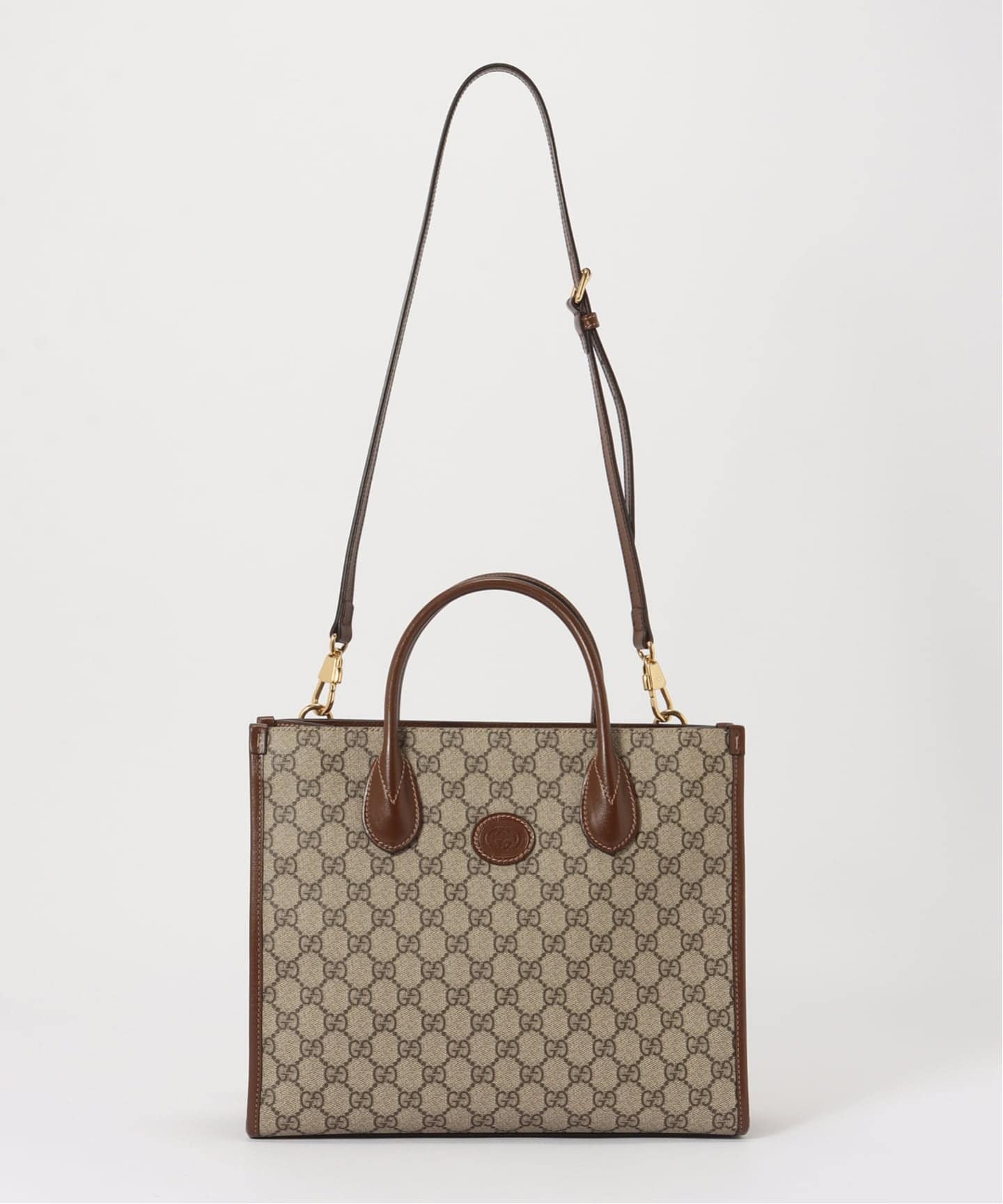 VINTAGE GUCCI/グッチ】Interlocking g トートバッグ 2way（トート