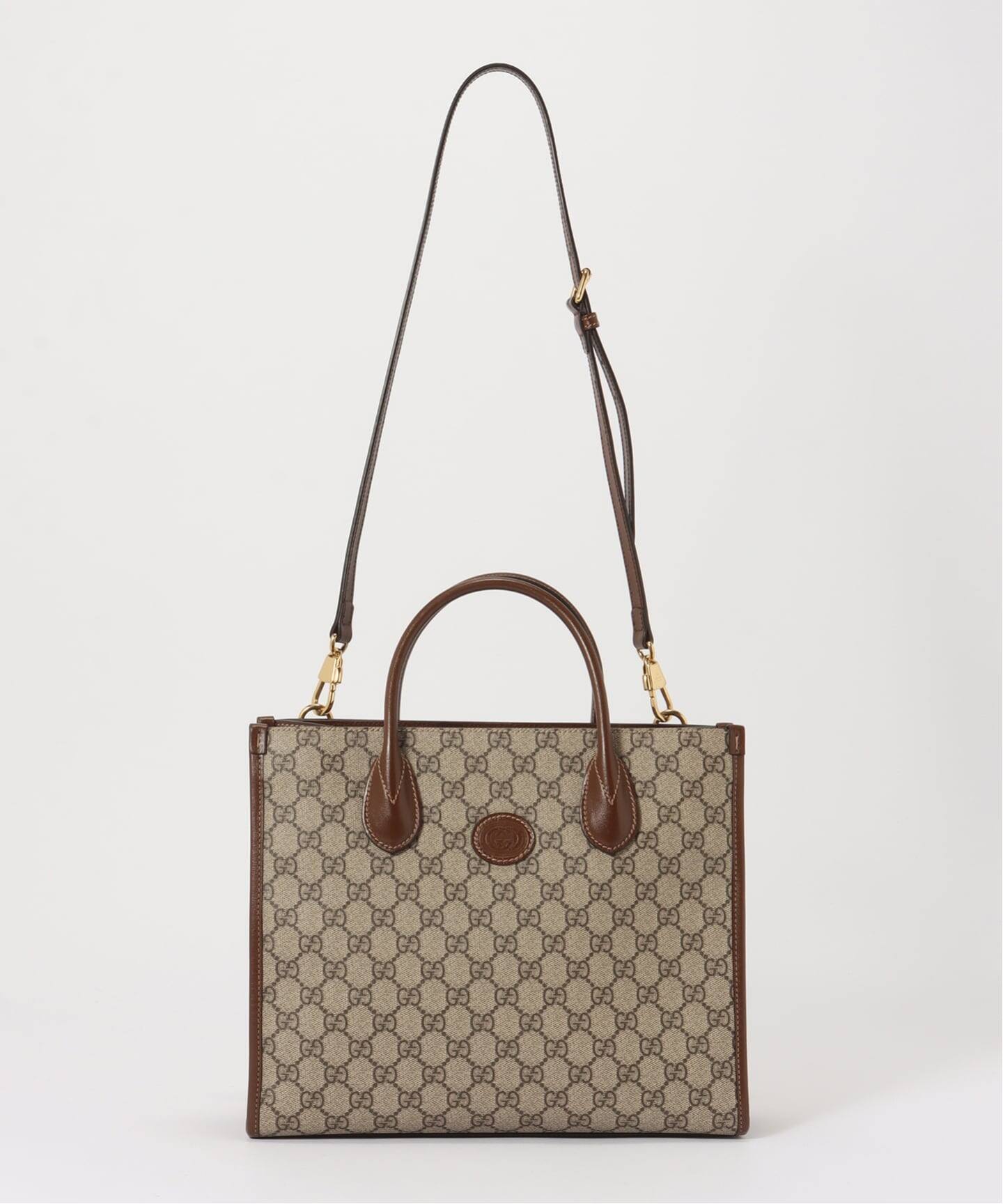 VINTAGE GUCCI/グッチ】Interlocking g トートバッグ 2way（トート 