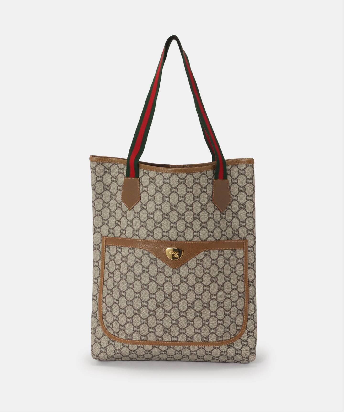 VINTAGE GUCCI Plus/グッチ プラス】トートバッグ gg web（トート