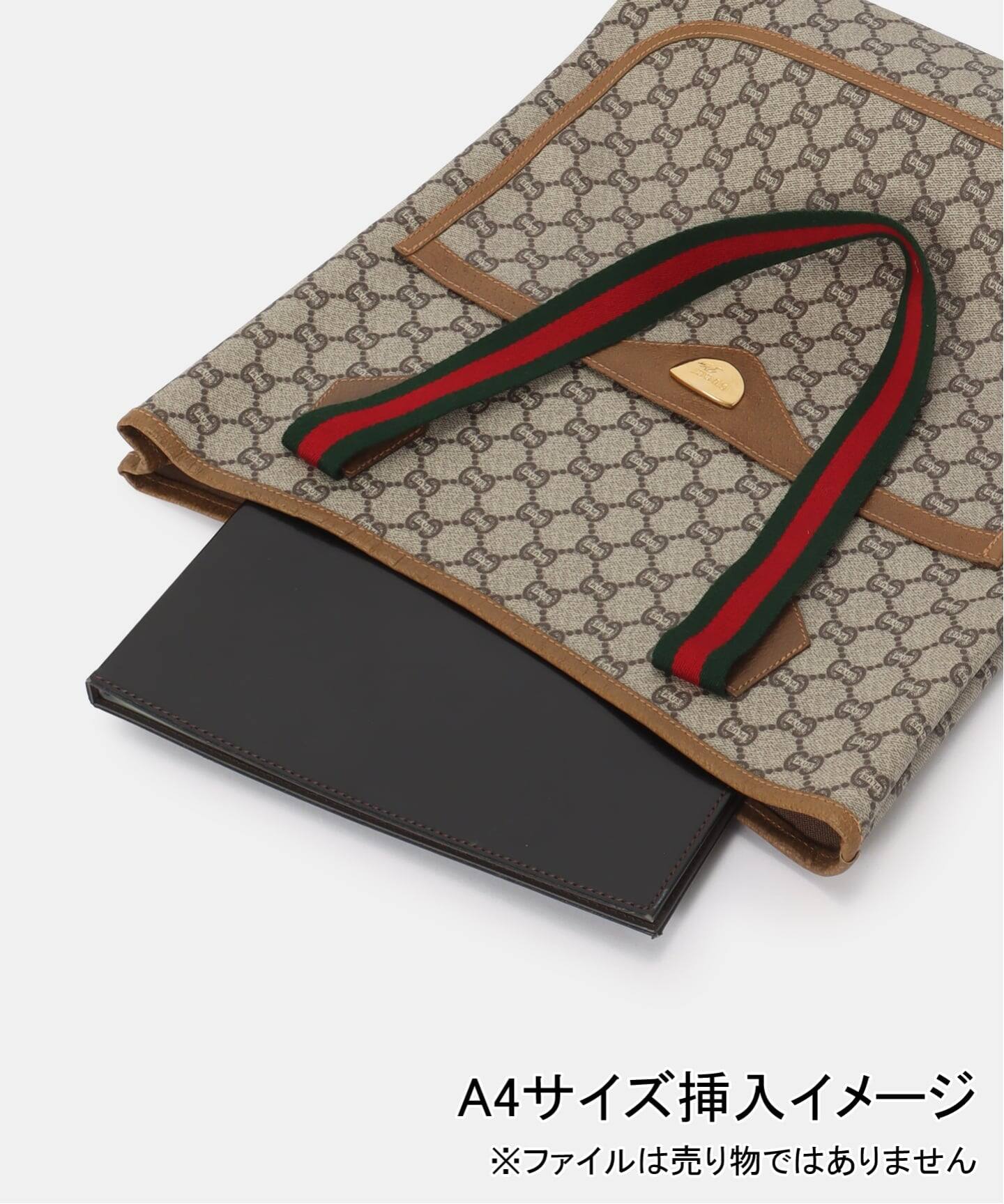 VINTAGE GUCCI Plus/グッチ プラス】トートバッグ gg web（トート
