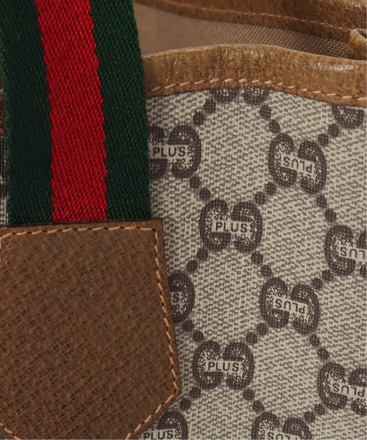 VINTAGE GUCCI Plus/グッチ プラス】トートバッグ gg web（トート