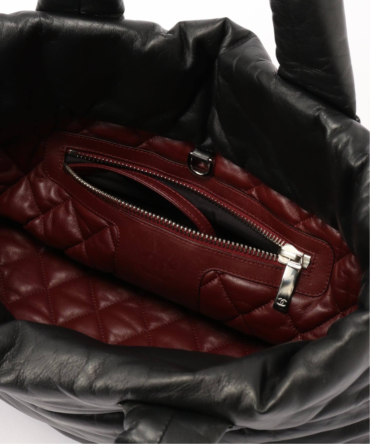 CHANEL/シャネル】Coco cocoon レザートートバッグ（トートバッグ