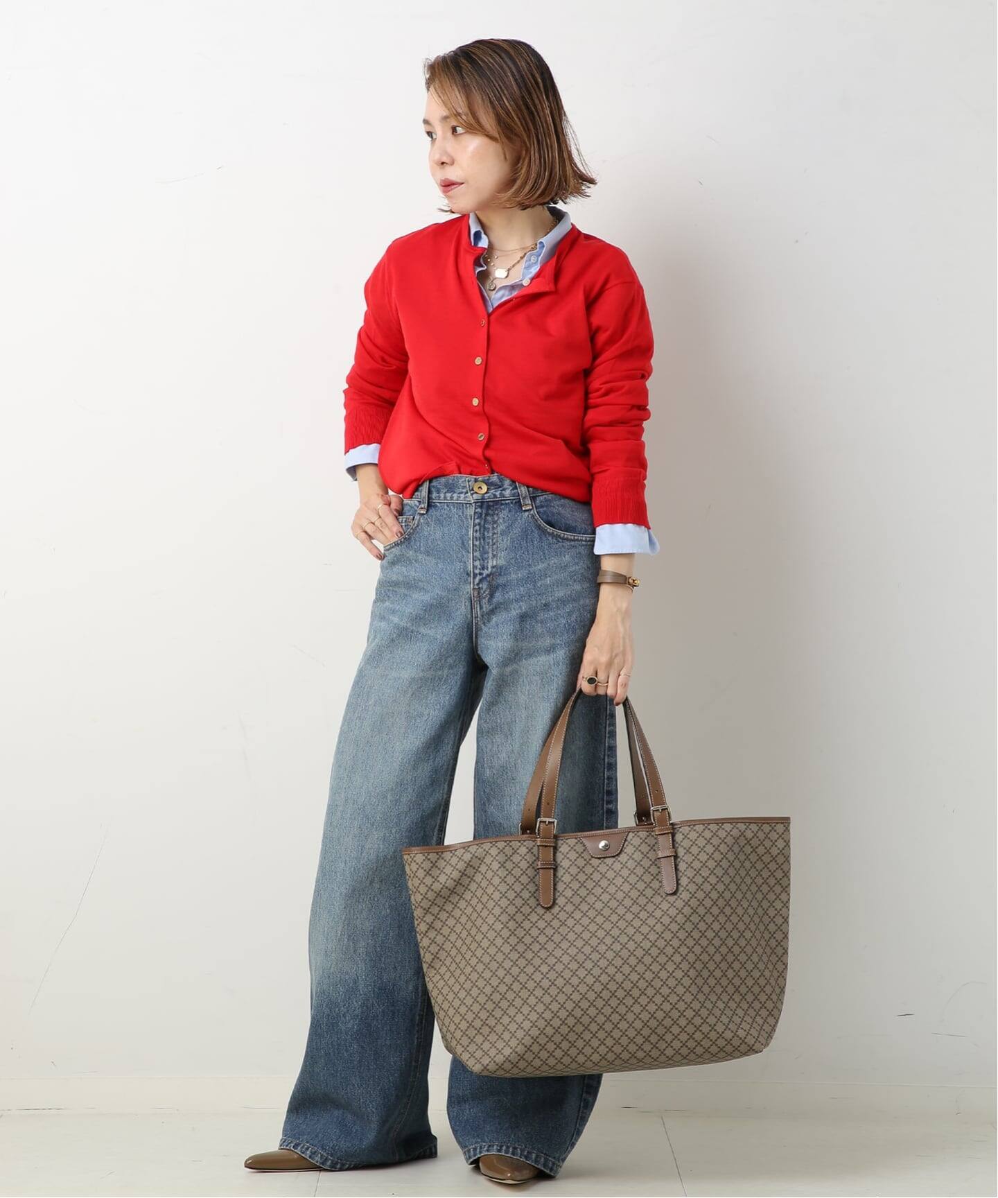 VINTAGE GUCCI/グッチ】Diamanteトートバッグ（トートバッグ 