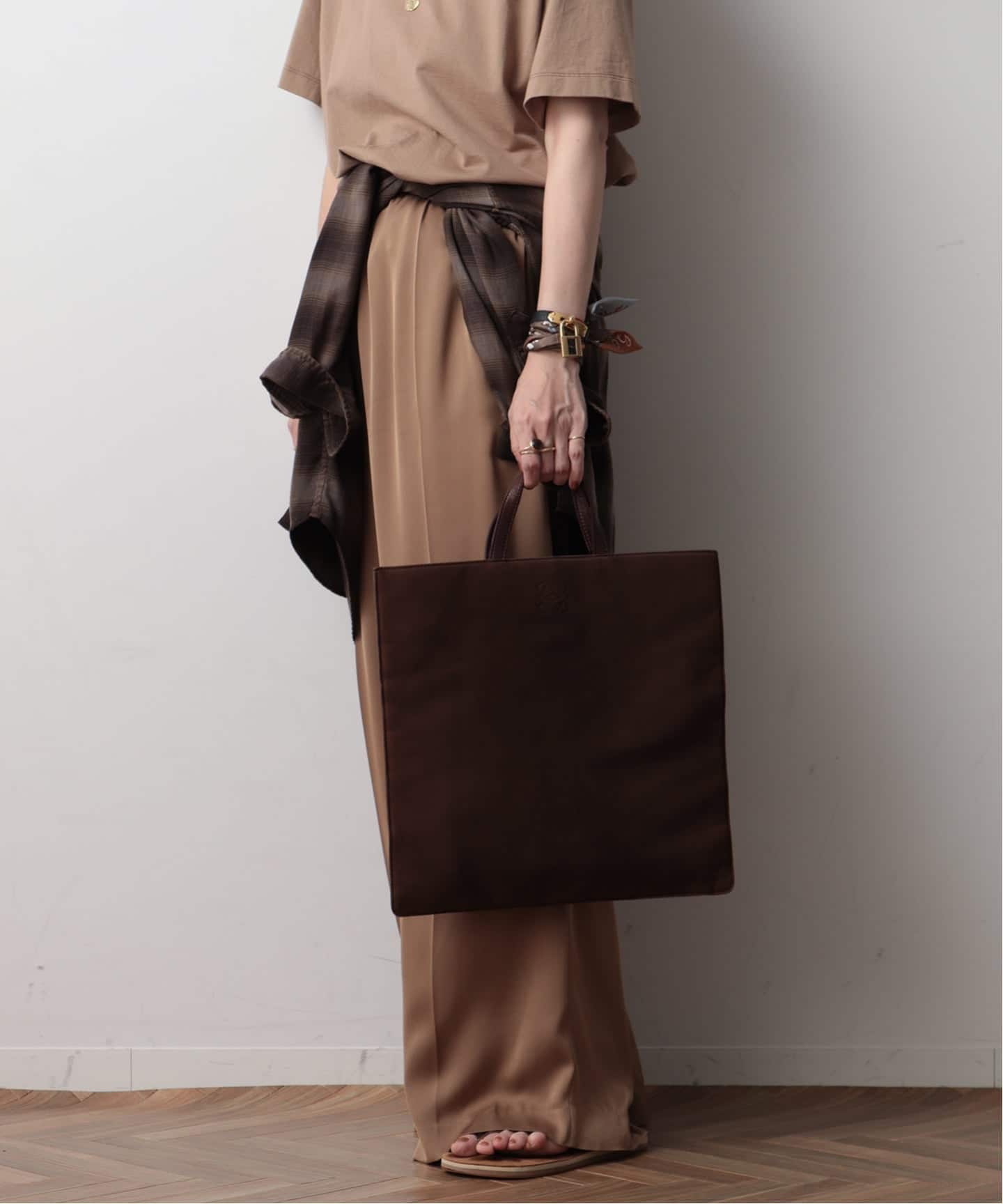 VINTAGE LOEWE/ロエベ】トートバッグ anagram suede（トートバッグ