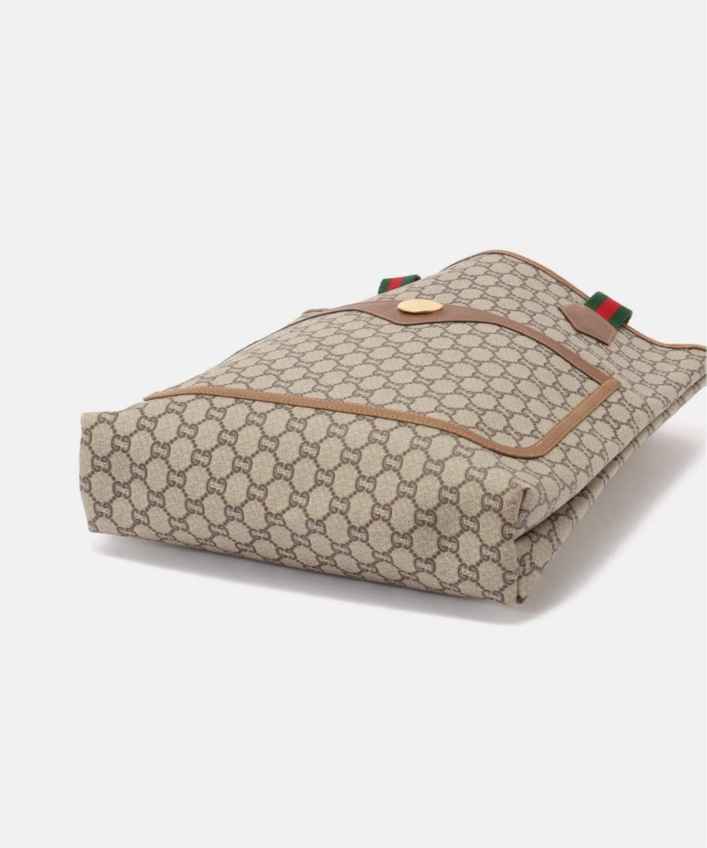 VINTAGE GUCCI Plus/グッチ プラス】トートバッグ gg plus web（トート