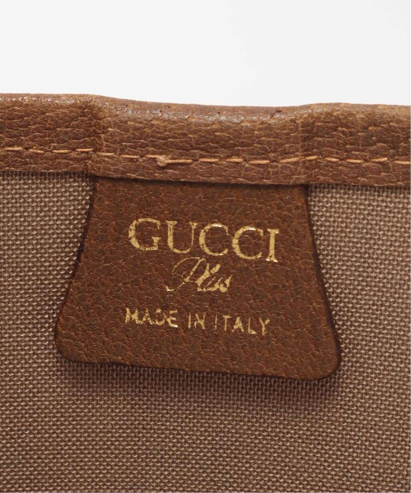 VINTAGE GUCCI Plus/グッチ プラス】トートバッグ gg plus web（トート