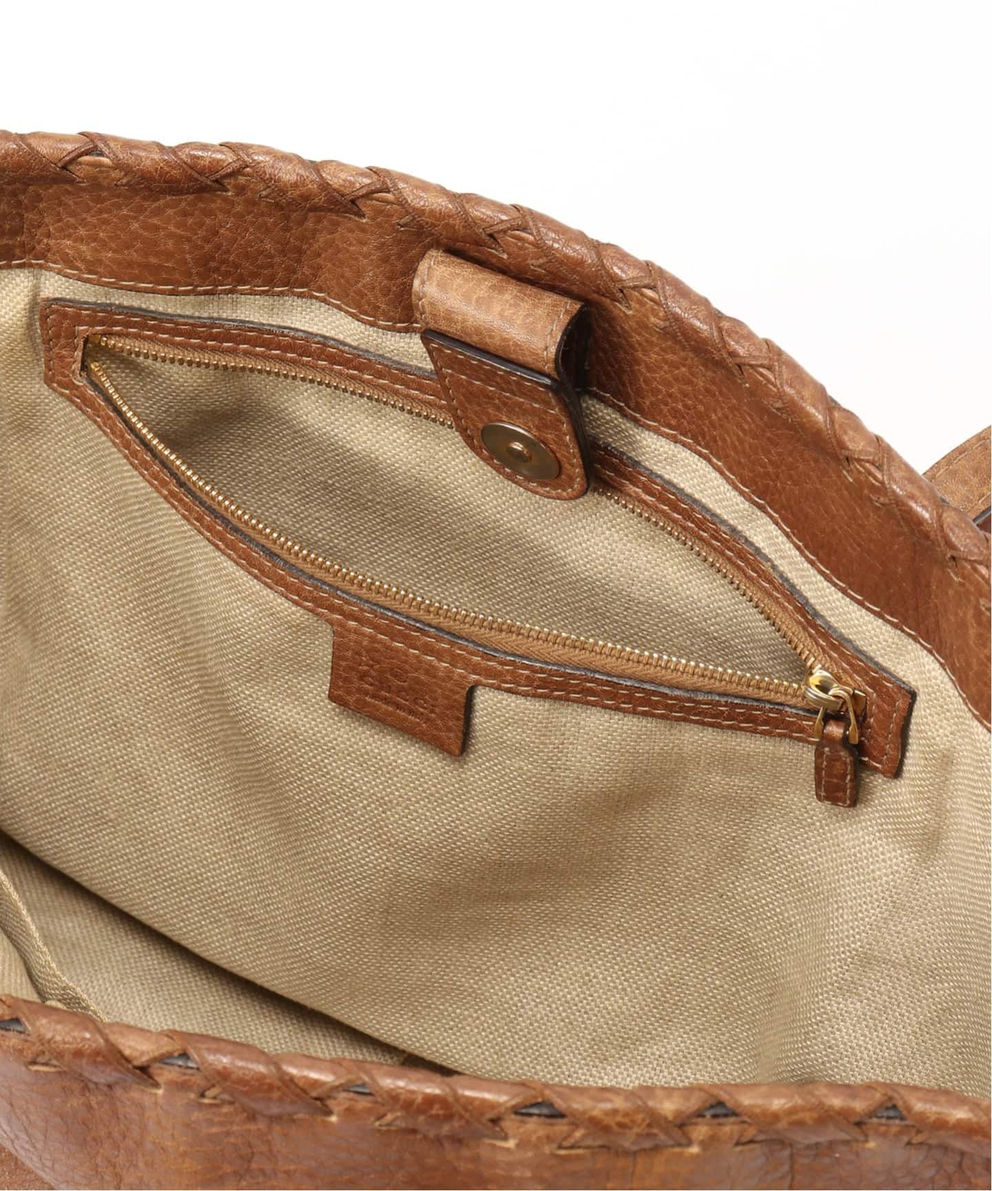 VINTAGE GUCCI/グッチ】Bamboo トートバッグ（トートバッグ