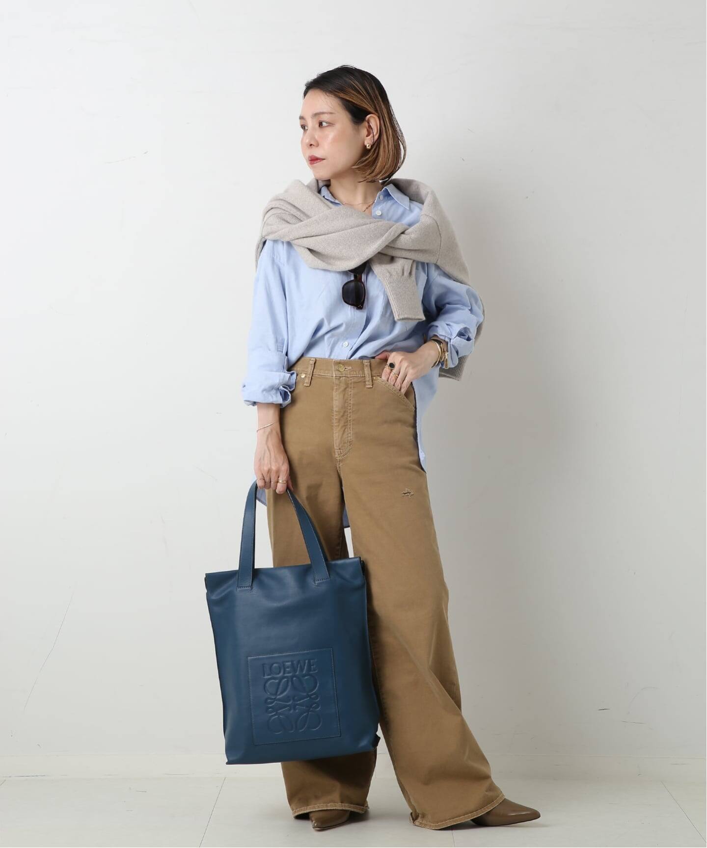 VINTAGE LOEWE/ロエベ】Anagram shopperトートバッグ（トートバッグ