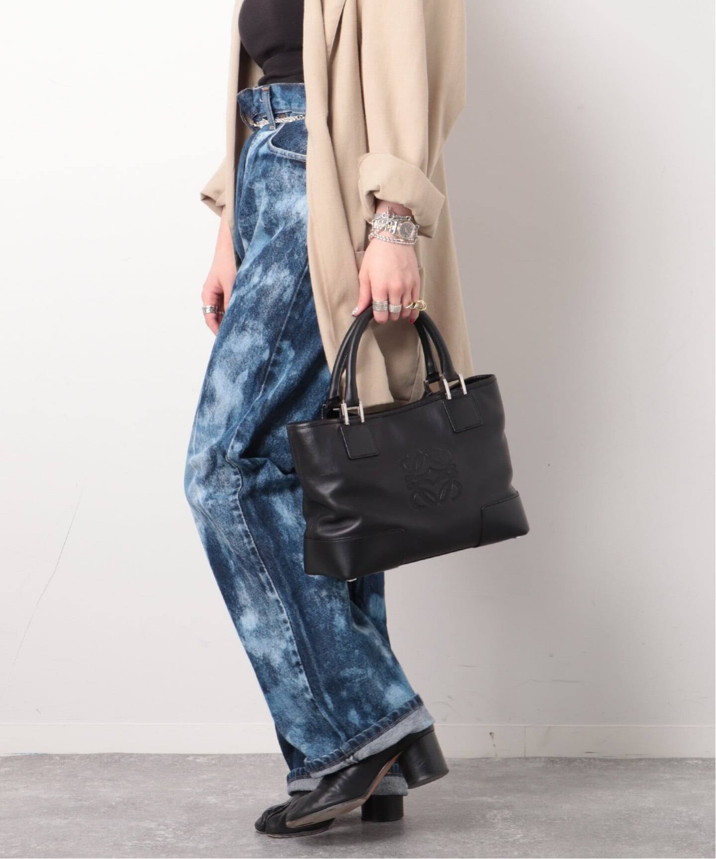 VINTAGE LOEWE/ロエベ】Fusta tote(トートバッグ)|ENSEMBLE VINTAGE LOEWE/ロエベ】Fusta tote(トートバッグ)|ENSEMBLE