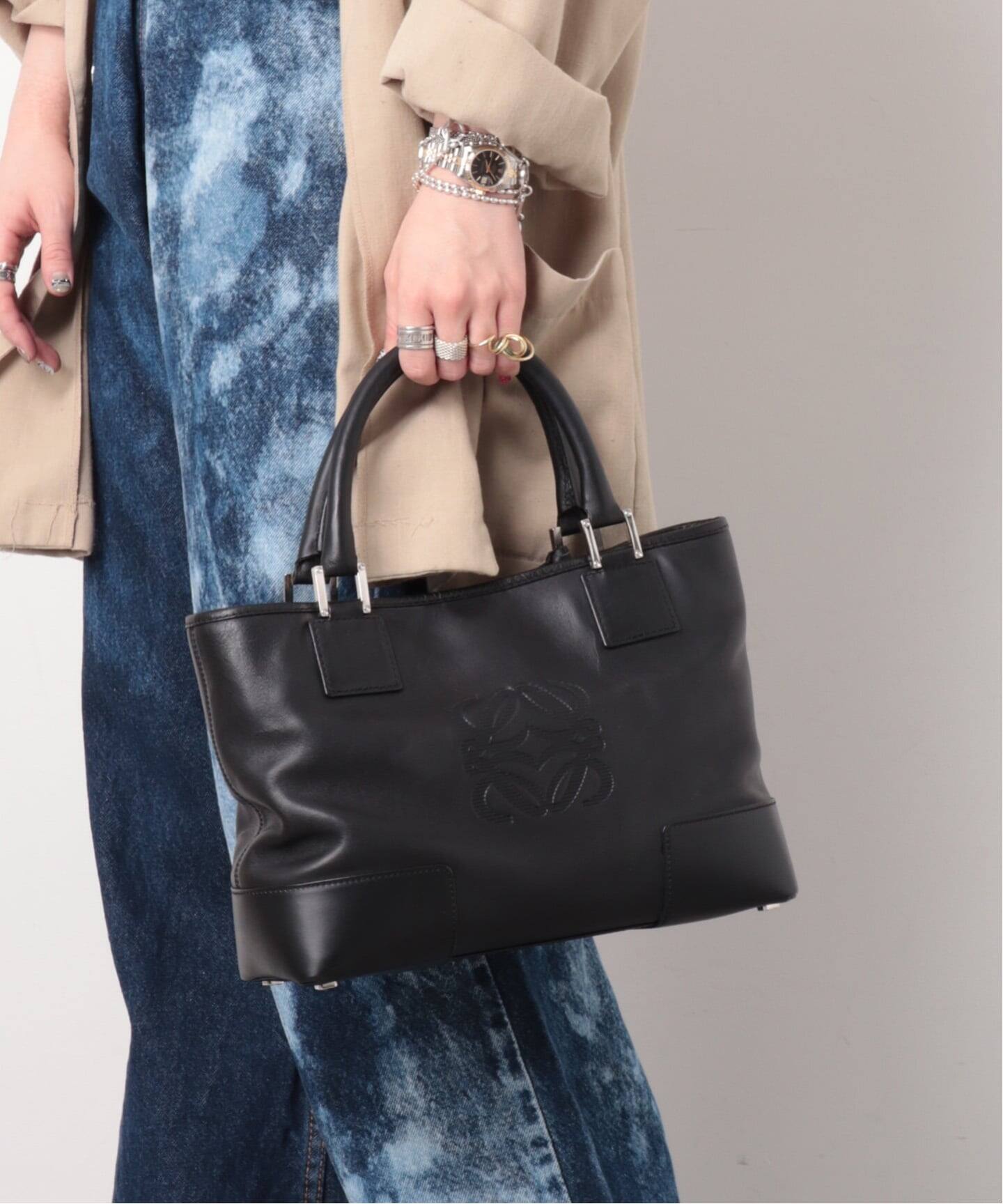 VINTAGE LOEWE/ロエベ】Fusta tote（トートバッグ）｜ENSEMBLE 