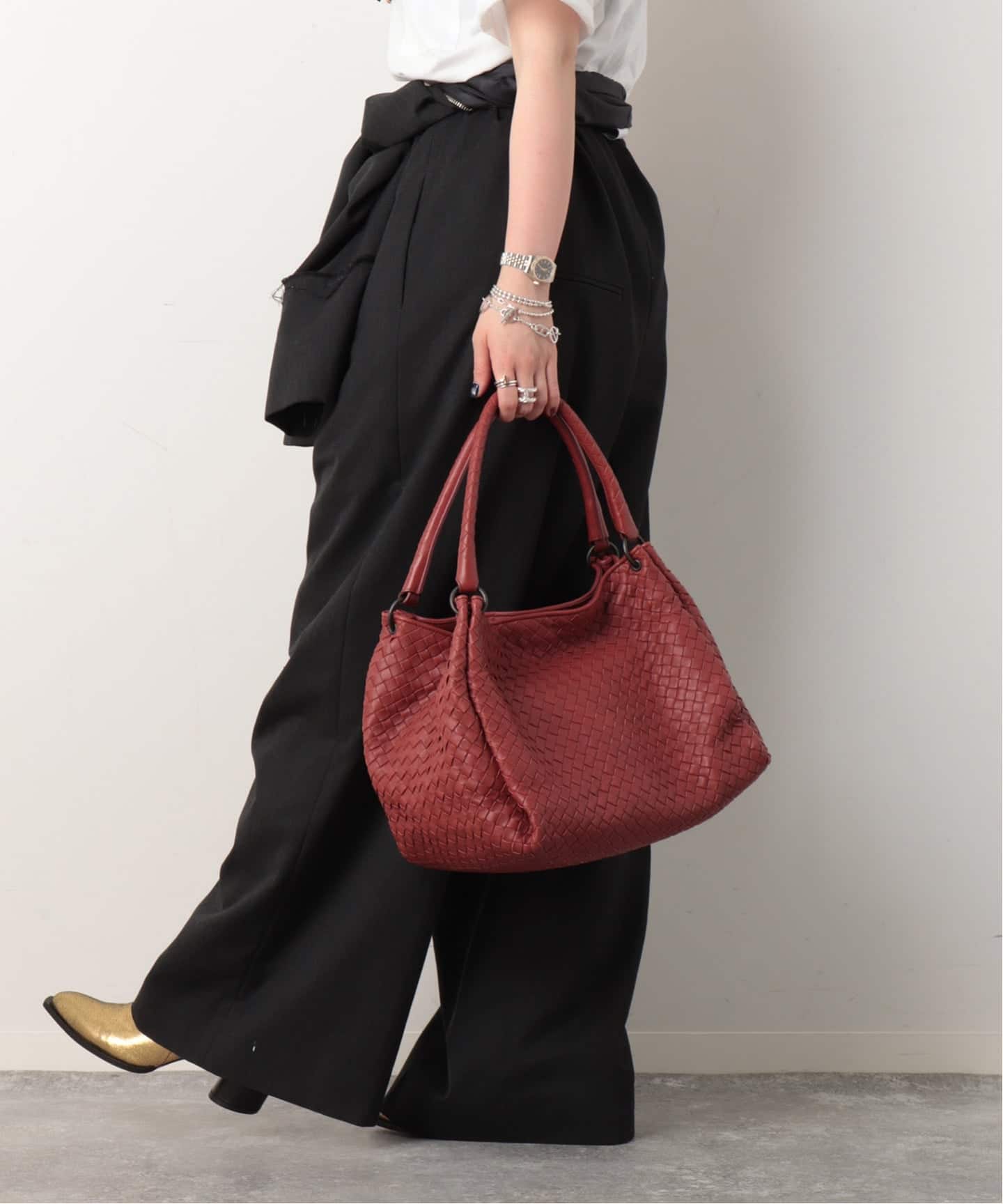 VINTAGE BOTTEGA VENETA/ボッテガ ヴェネタ】 Intrecciato tote