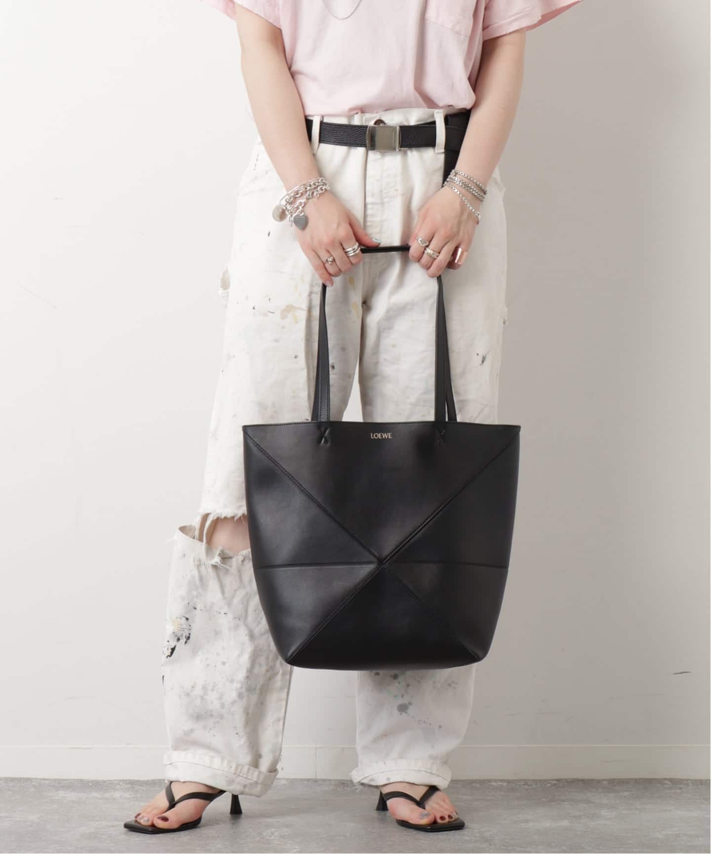 LOEWE/ロエベ】 Puzzle fold tote bag medium（トートバッグ
