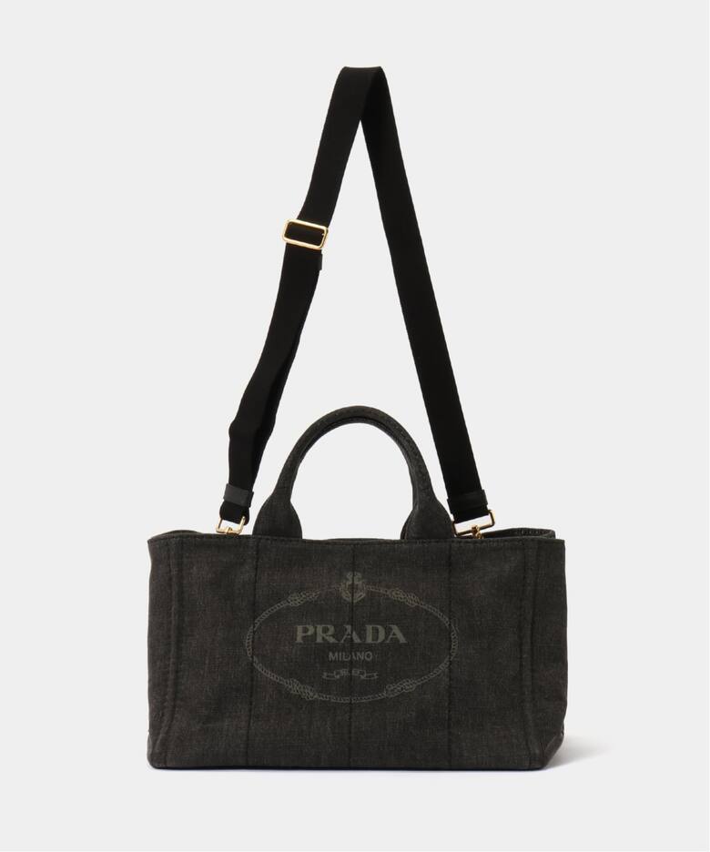 PRADA/プラダ】Canapa tote bag 2way denim（トートバッグ）｜ENSEMBLE 