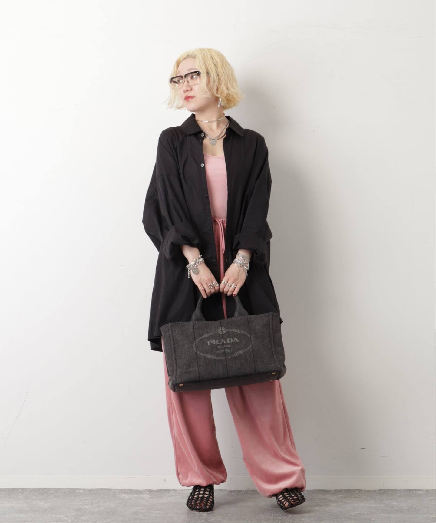 PRADA/プラダ】Canapa tote bag 2way denim（トートバッグ）｜ENSEMBLE