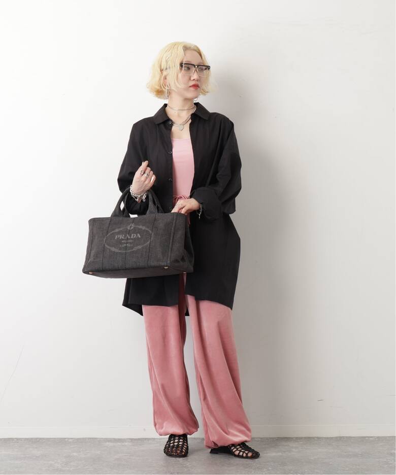 PRADA/プラダ】Canapa tote bag 2way denim（トートバッグ）｜ENSEMBLE 