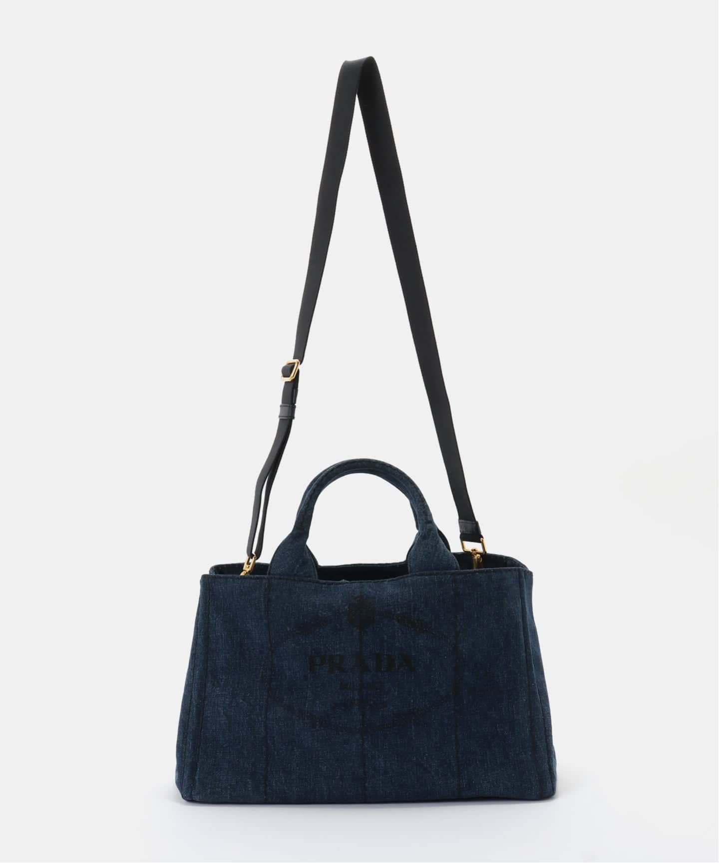 PRADA/プラダ】Canapa tote 36 2way denim（トートバッグ）｜ENSEMBLE