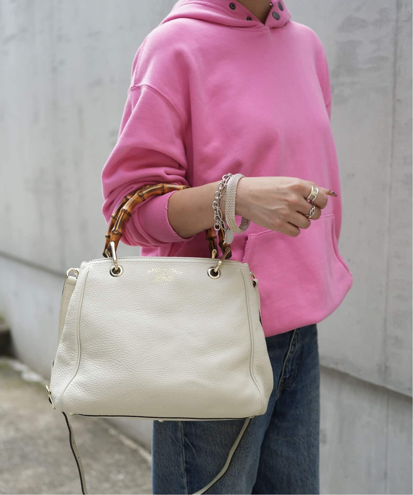 VINTAGE GUCCI/グッチ】Bamboo shopper 2way（トートバッグ