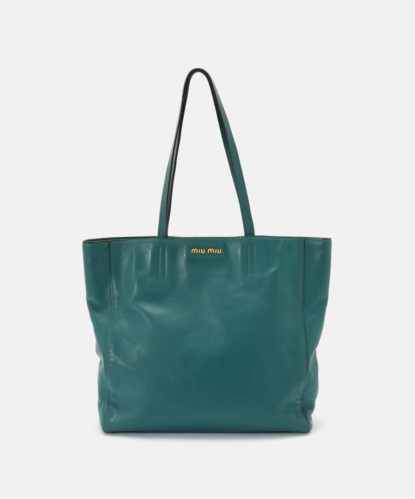 MIU MIU/ミュウミュウ】 tote leather（トートバッグ）｜ENSEMBLE