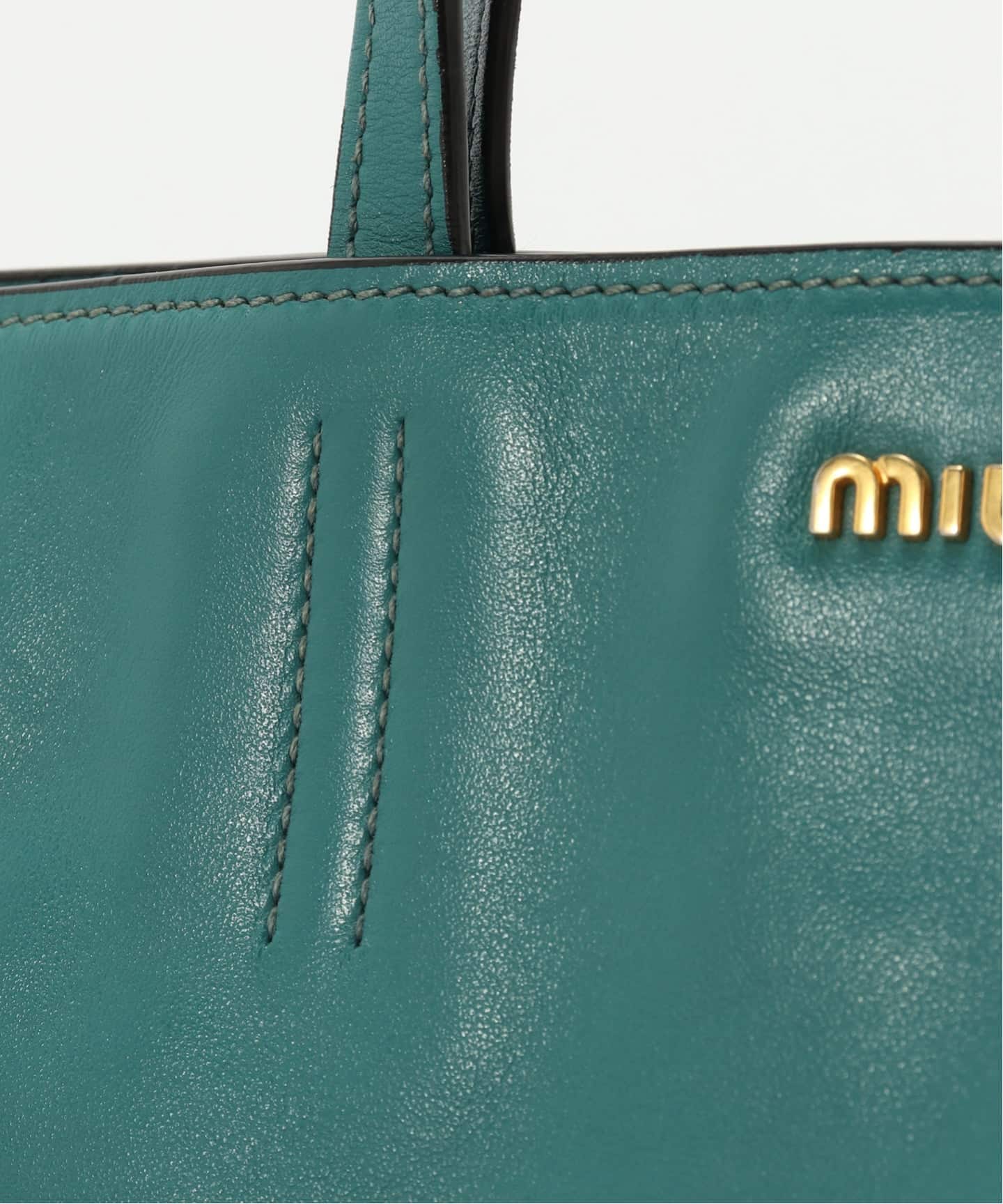 MIU MIU/ミュウミュウ】 tote leather（トートバッグ）｜ENSEMBLE